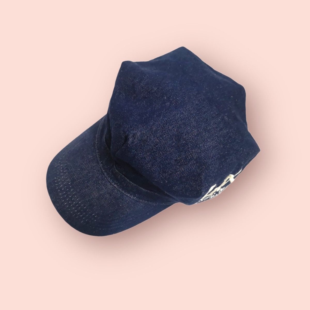 Japanese Brand × Lee × Life After Denim VINTAGE LEE DARK BLUE DENIM UNION MADE WORKER HAT Size ONE SIZE - 8 Thumbnail
