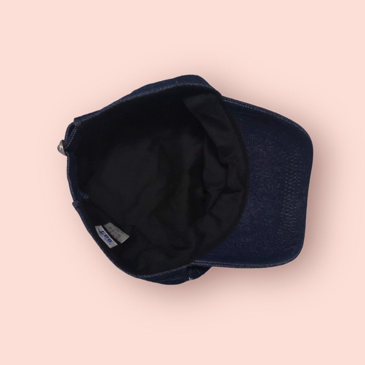 Japanese Brand × Lee × Life After Denim VINTAGE LEE DARK BLUE DENIM UNION MADE WORKER HAT Size ONE SIZE - 10 Thumbnail
