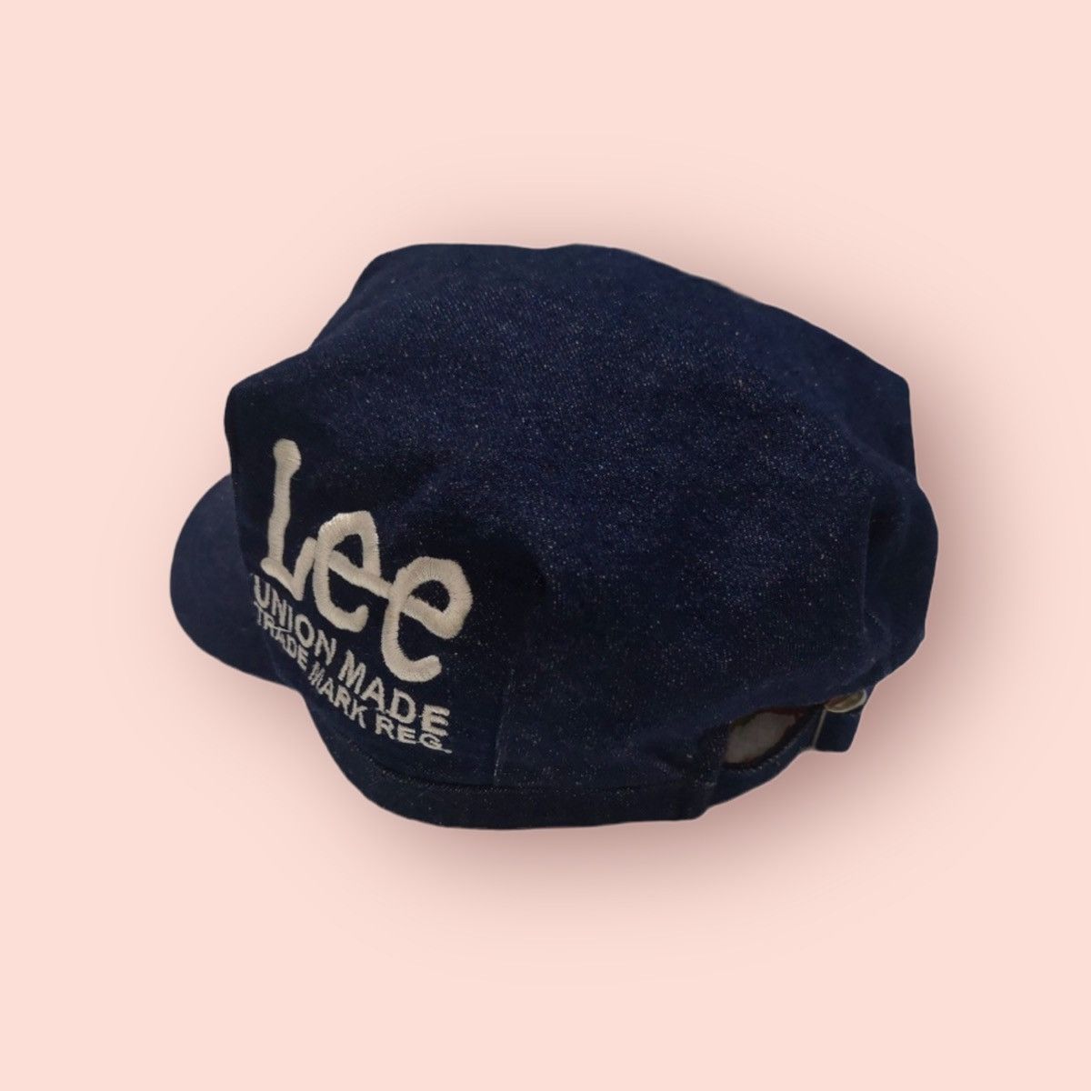 Japanese Brand × Lee × Life After Denim VINTAGE LEE DARK BLUE DENIM UNION MADE WORKER HAT Size ONE SIZE - 4 Thumbnail