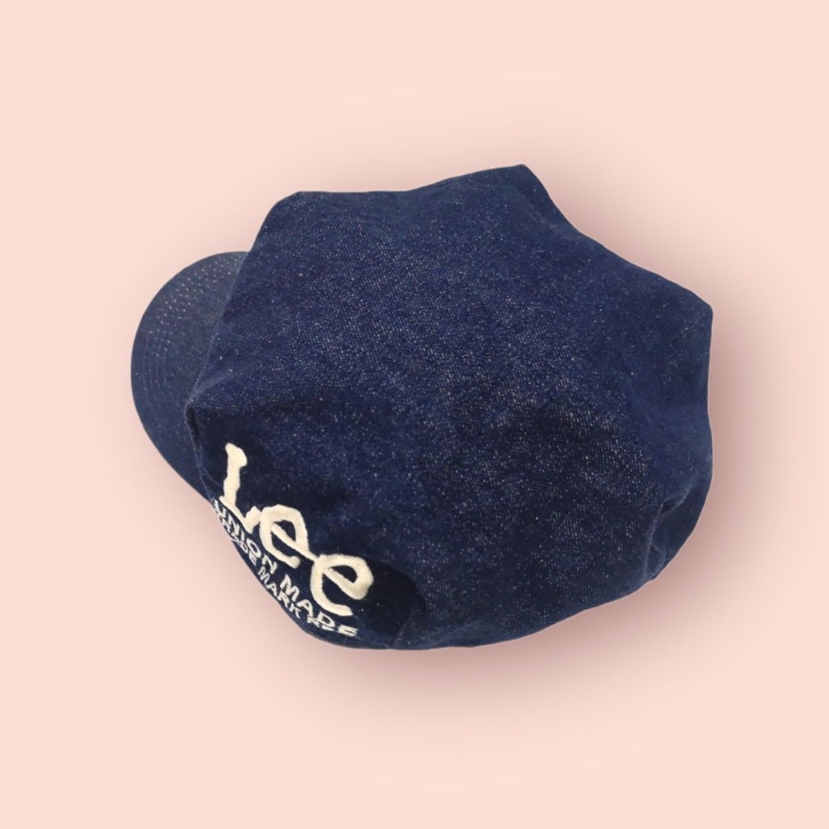 Japanese Brand × Lee × Life After Denim VINTAGE LEE DARK BLUE DENIM UNION MADE WORKER HAT Size ONE SIZE - 5 Thumbnail