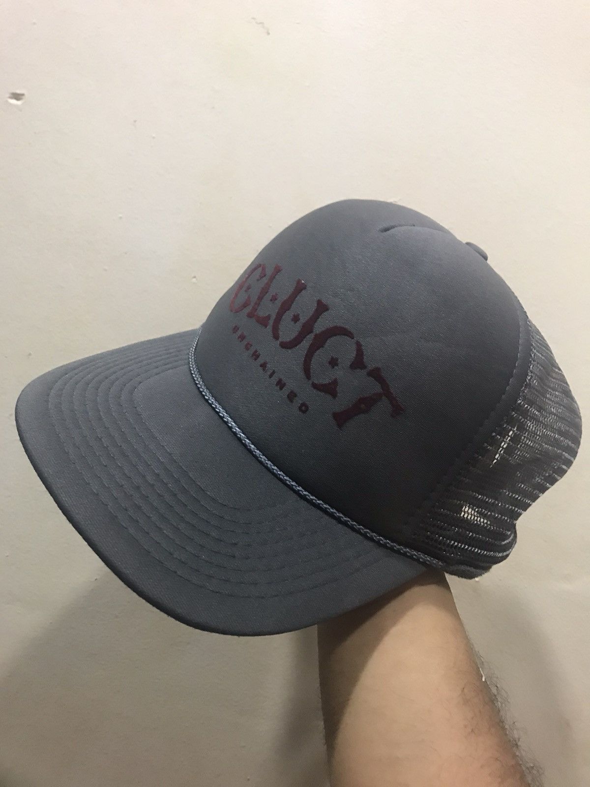 Japanese Brand × Vintage VTG Cluct Unchained Japan Trucker Hat Size ONE SIZE - 1 Thumbnail