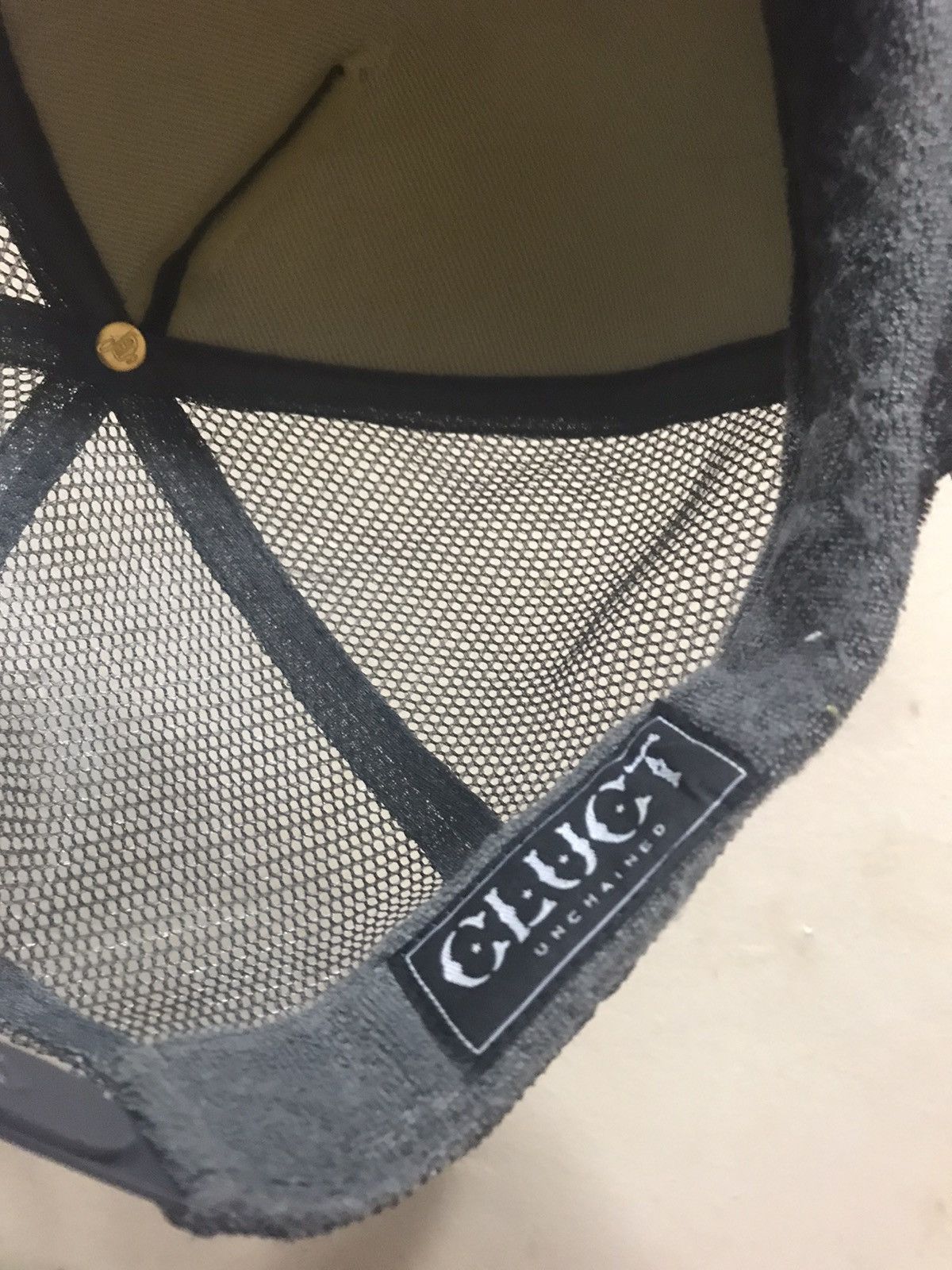 Japanese Brand × Vintage VTG Cluct Unchained Japan Trucker Hat Size ONE SIZE - 6 Thumbnail