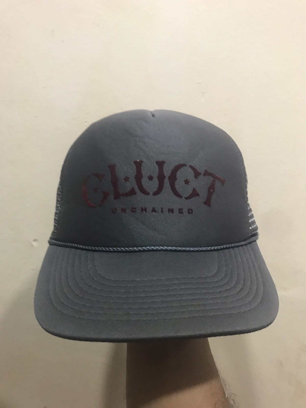 Japanese Brand × Vintage VTG Cluct Unchained Japan Trucker Hat Size ONE SIZE - 2 Thumbnail