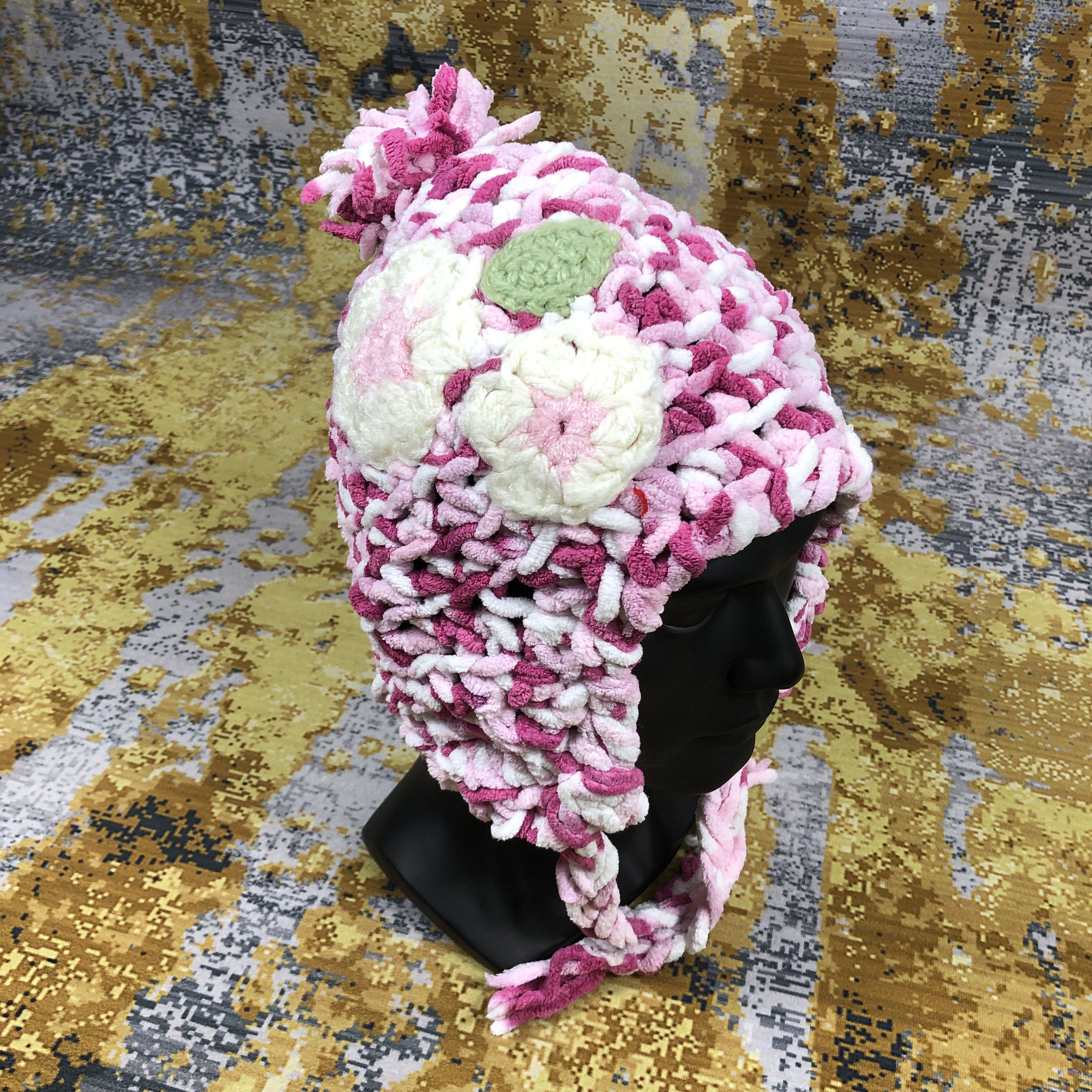 Japanese Brand × Vintage Vintage Ear Flap Hat Beanie Hat B1645 Size ONE SIZE - 1 Thumbnail