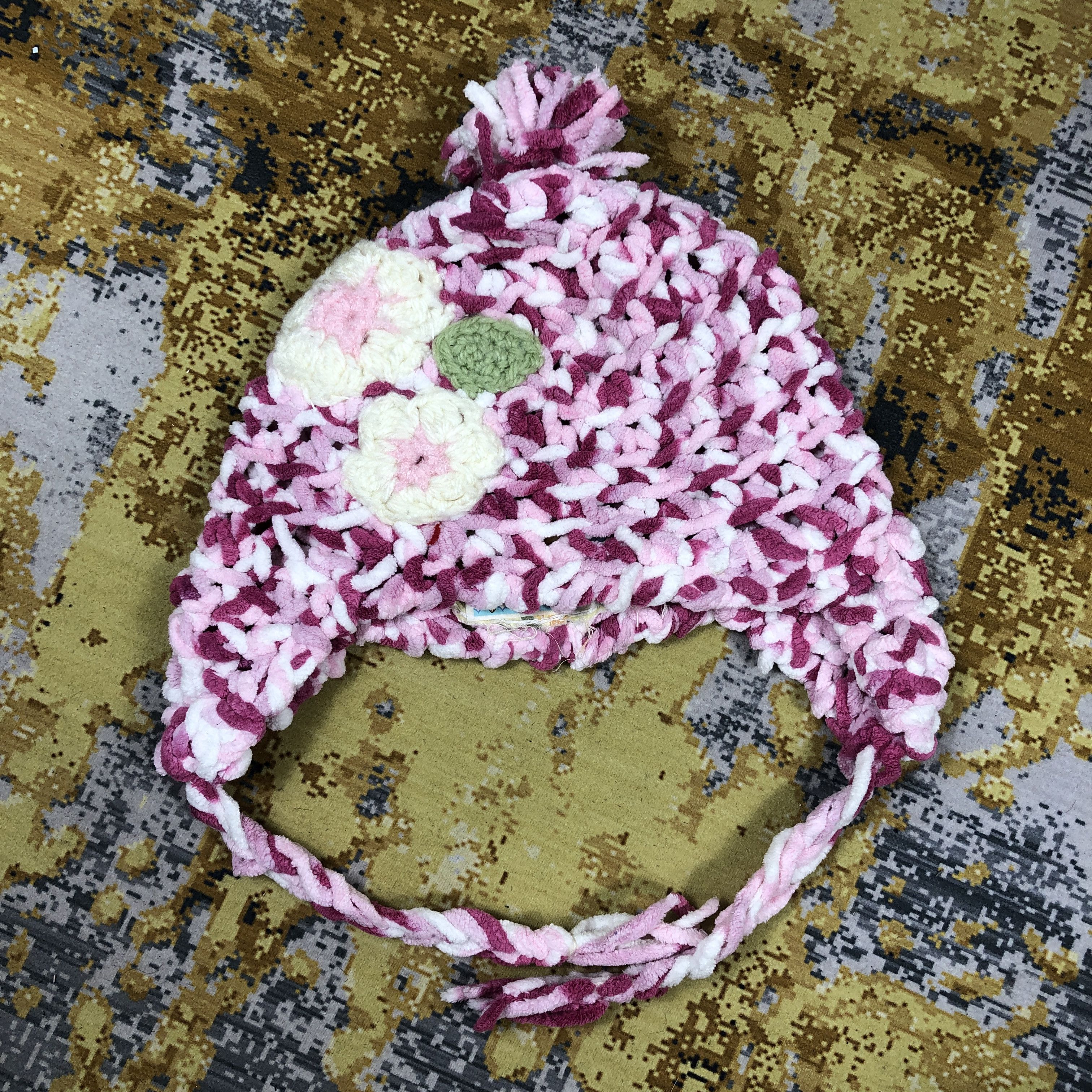 Japanese Brand × Vintage Vintage Ear Flap Hat Beanie Hat B1645 Size ONE SIZE - 3 Thumbnail