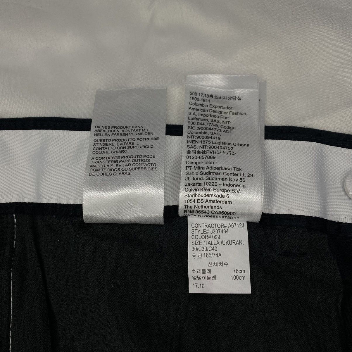Calvin Klein Calvin Klein - Raf Simons Galon Stra Chino Pants Size US 30 / EU 46 - 12 Thumbnail