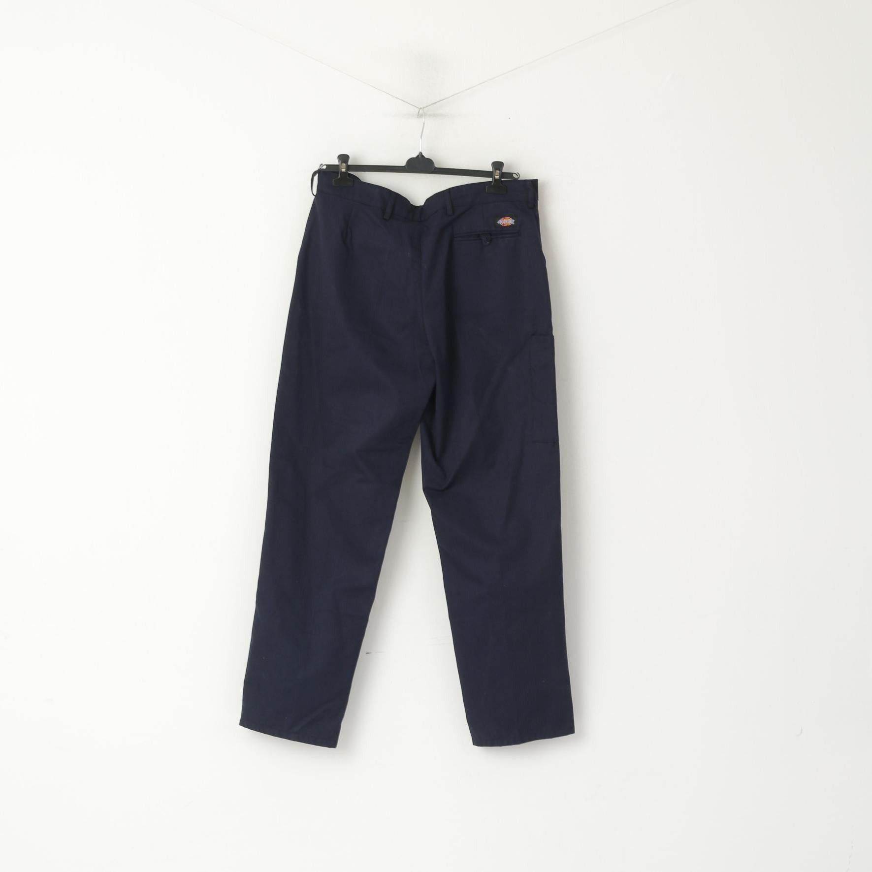 Dickies Dickies Men 38 54 Trousers Navy Cotton Blend Straight 4919 Size US 38 / EU 54 - 5 Thumbnail