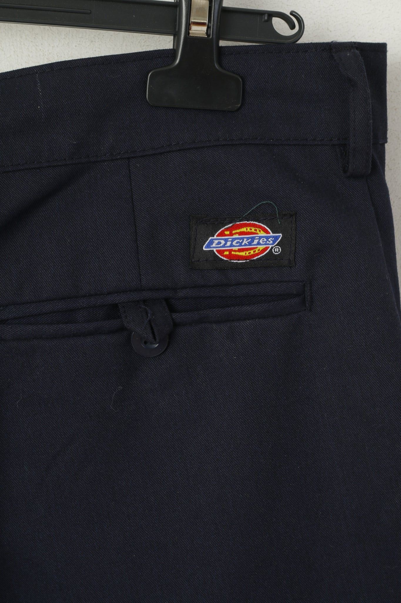 Dickies Dickies Men 38 54 Trousers Navy Cotton Blend Straight 4919 Size US 38 / EU 54 - 4 Thumbnail
