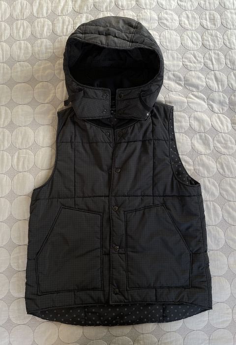 Engineered Garments EG Primaloft insulated vest with detachable