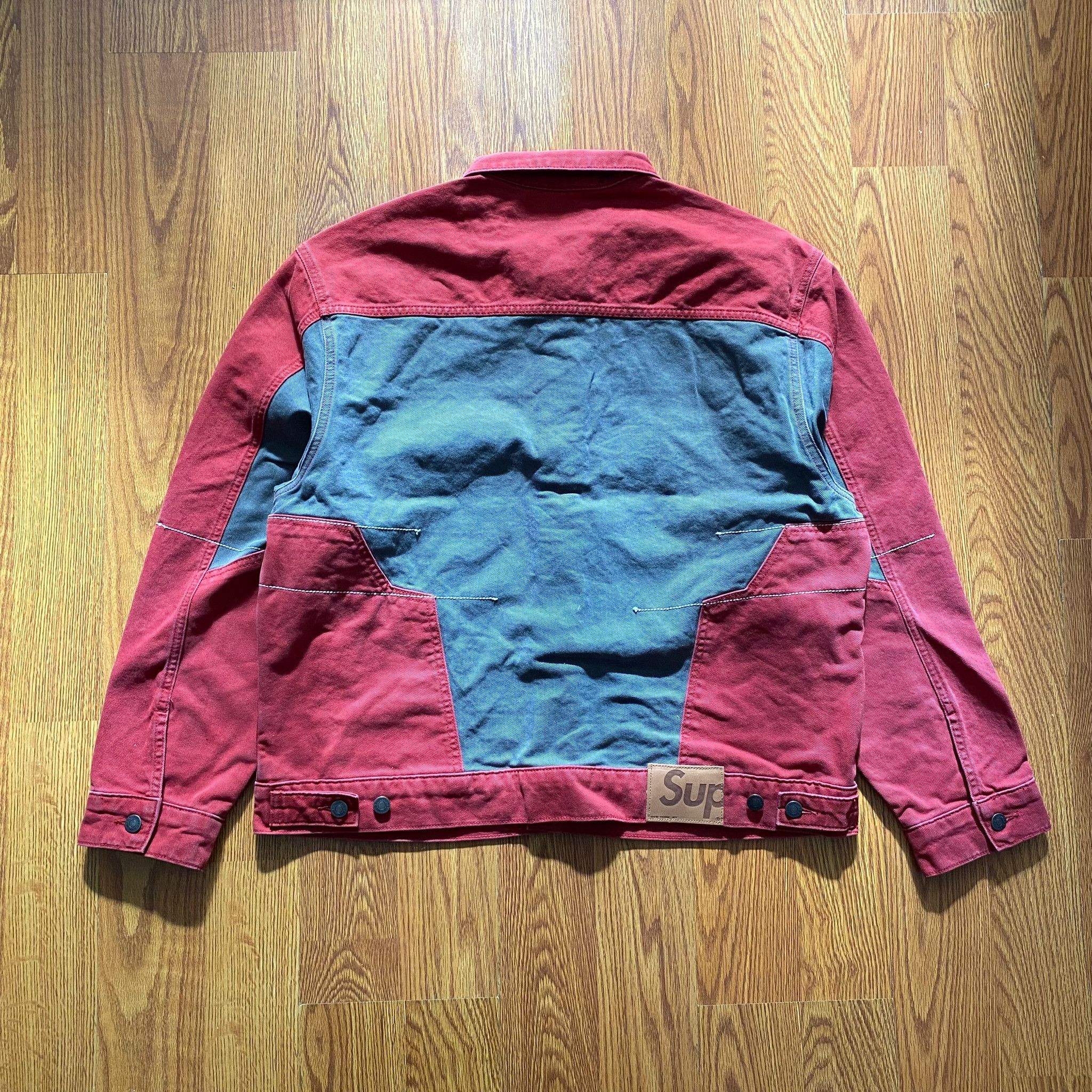 Supreme Supreme 2 tone paneled jacket Size US M / EU 48-50 / 2 - 3 Thumbnail