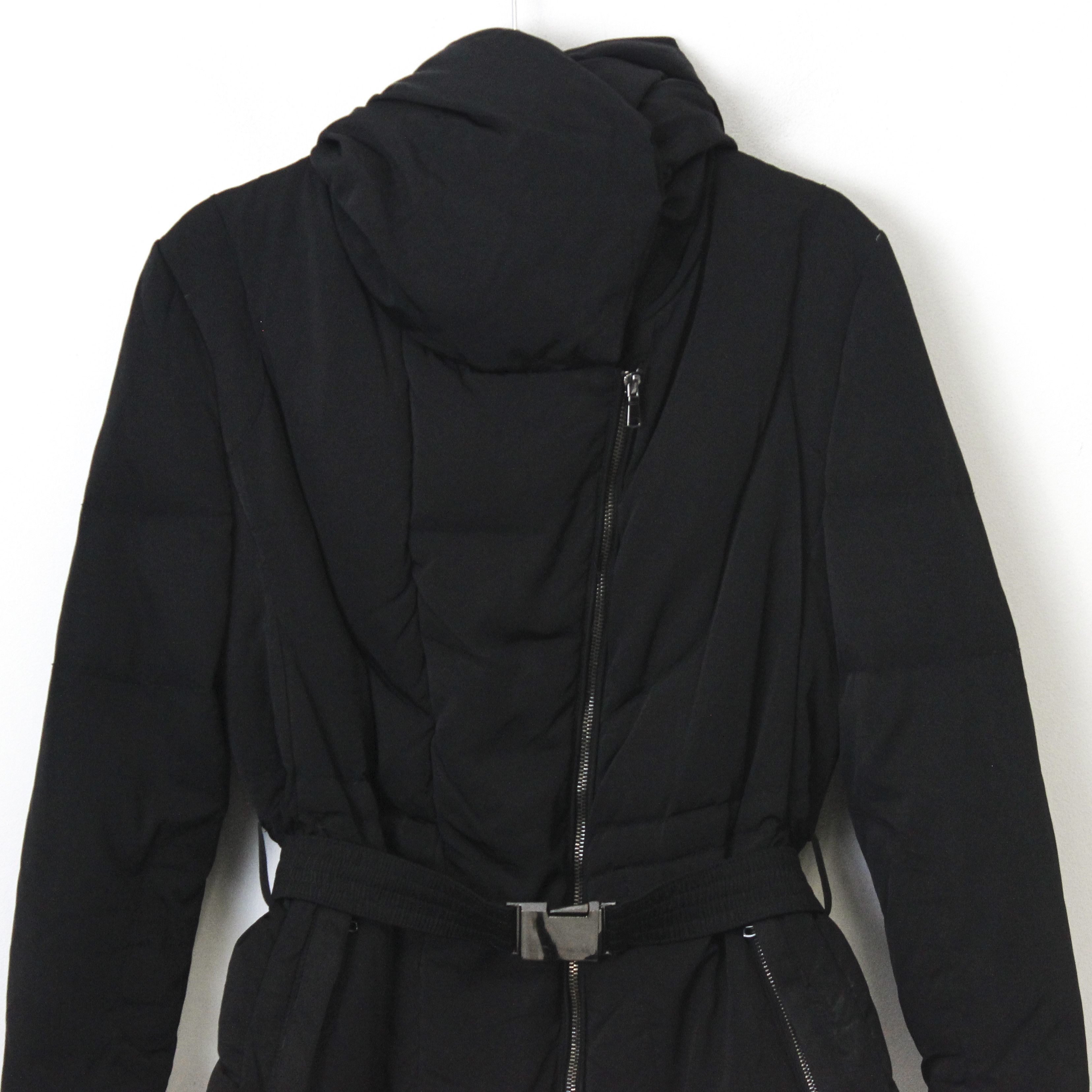 Zara Down Puffer Jacket Padded High Neck Coat Winter Warm Zip Top Size L / US 10 / IT 46 - 2 Thumbnail