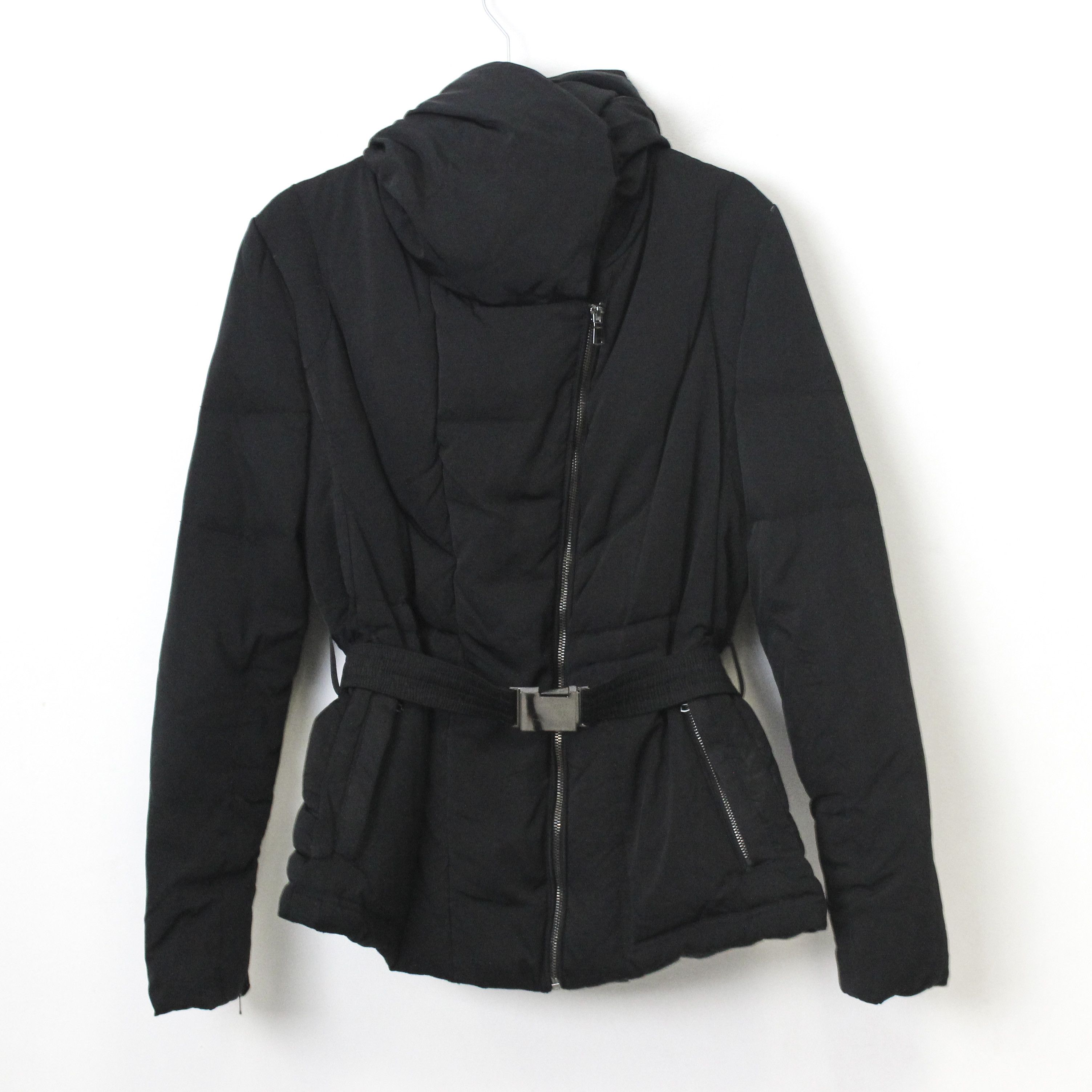 Zara Down Puffer Jacket Padded High Neck Coat Winter Warm Zip Top Size L / US 10 / IT 46 - 1 Thumbnail