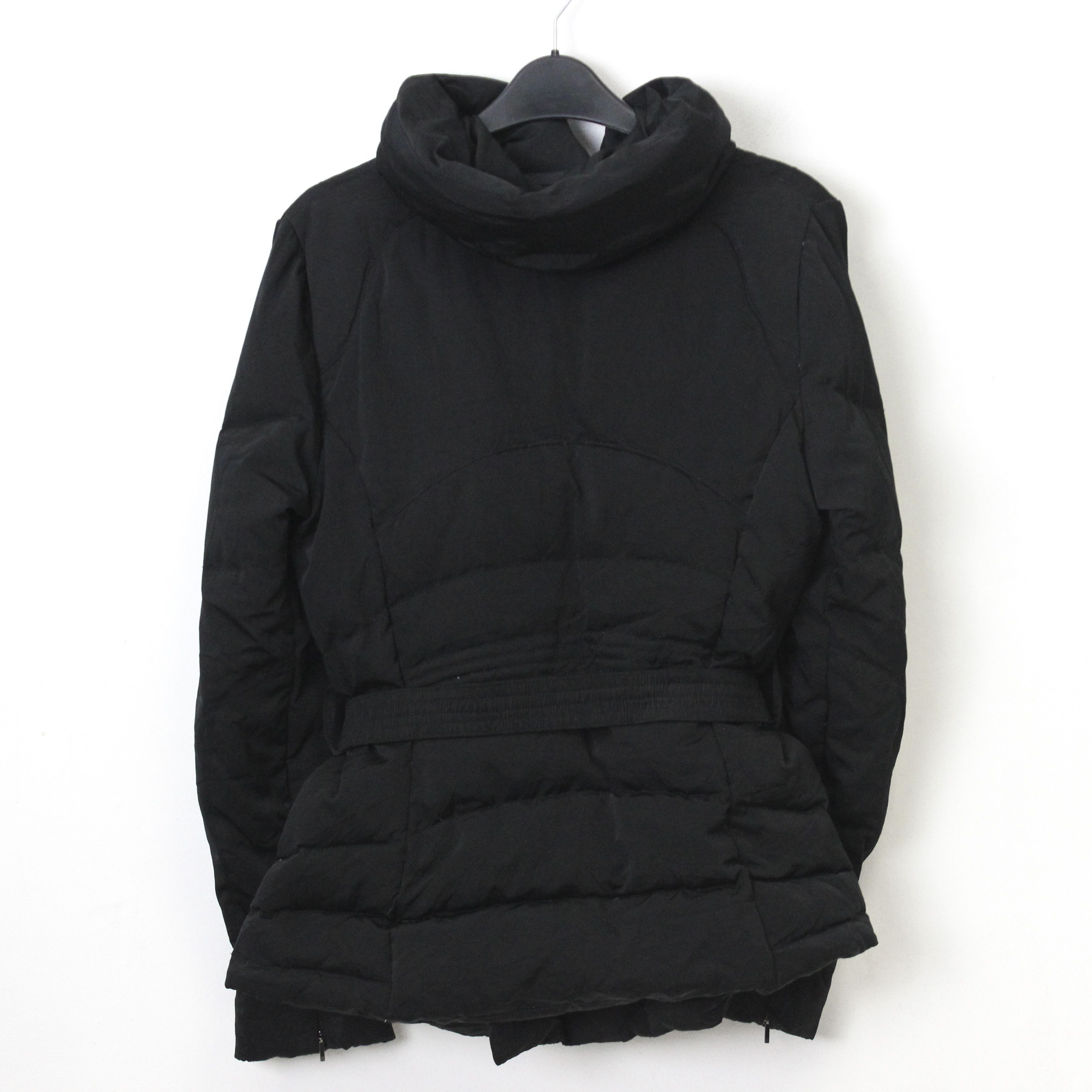 Zara Down Puffer Jacket Padded High Neck Coat Winter Warm Zip Top Size L / US 10 / IT 46 - 3 Thumbnail