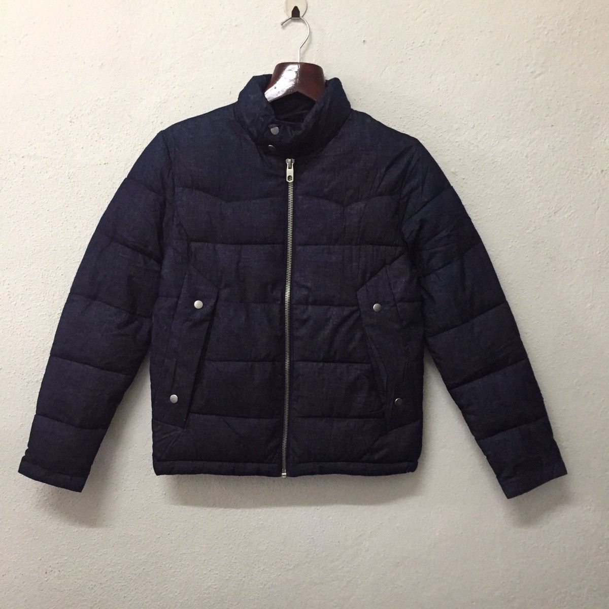 Padded Jacket Men Zara Orange Puffer Jacket Light Orange Jacket Áo