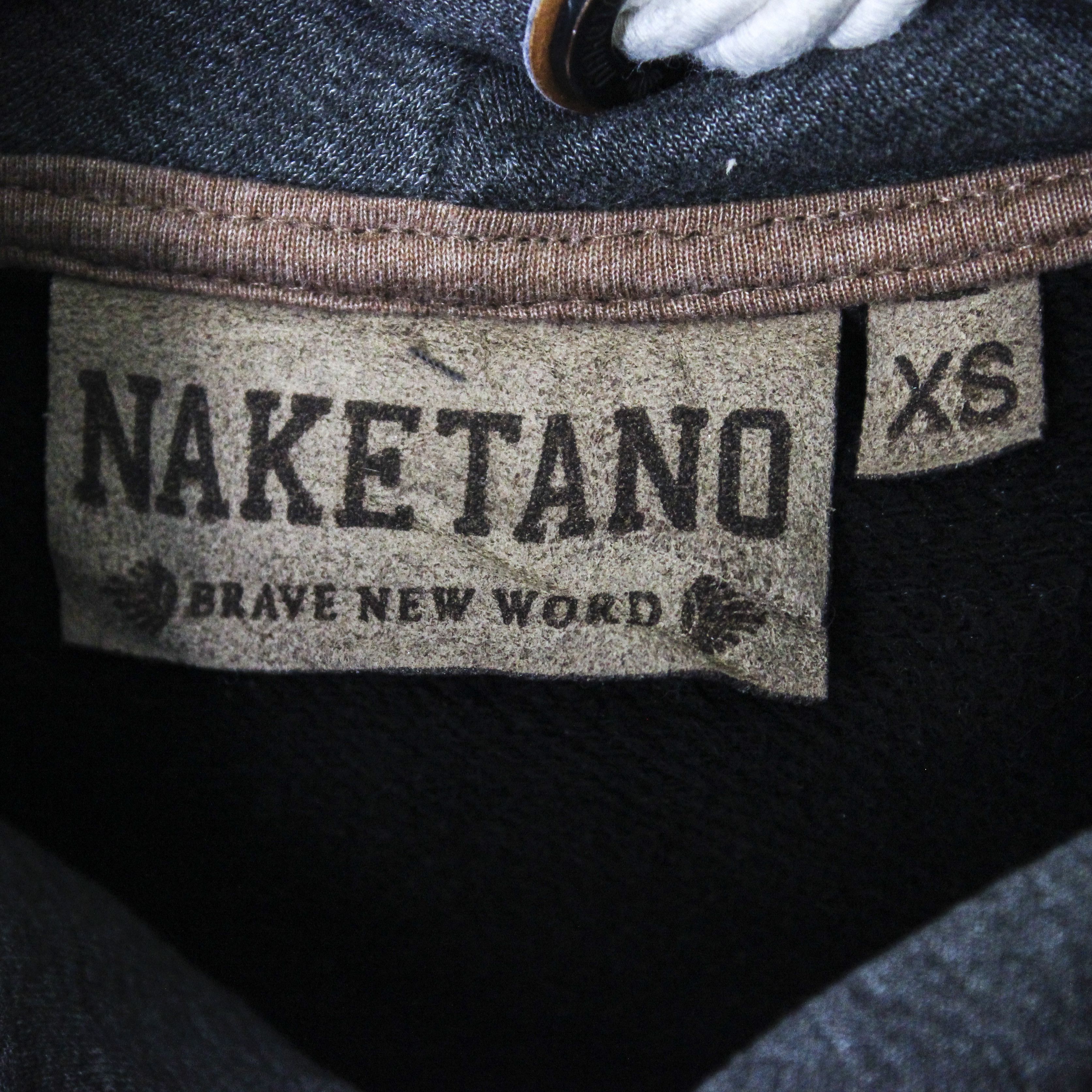 Naketano Pullover Hoodie Jumper Sweatshirt Sweater Grey Cotton Top Size XS / US 0-2 / IT 36-38 - 7 Thumbnail
