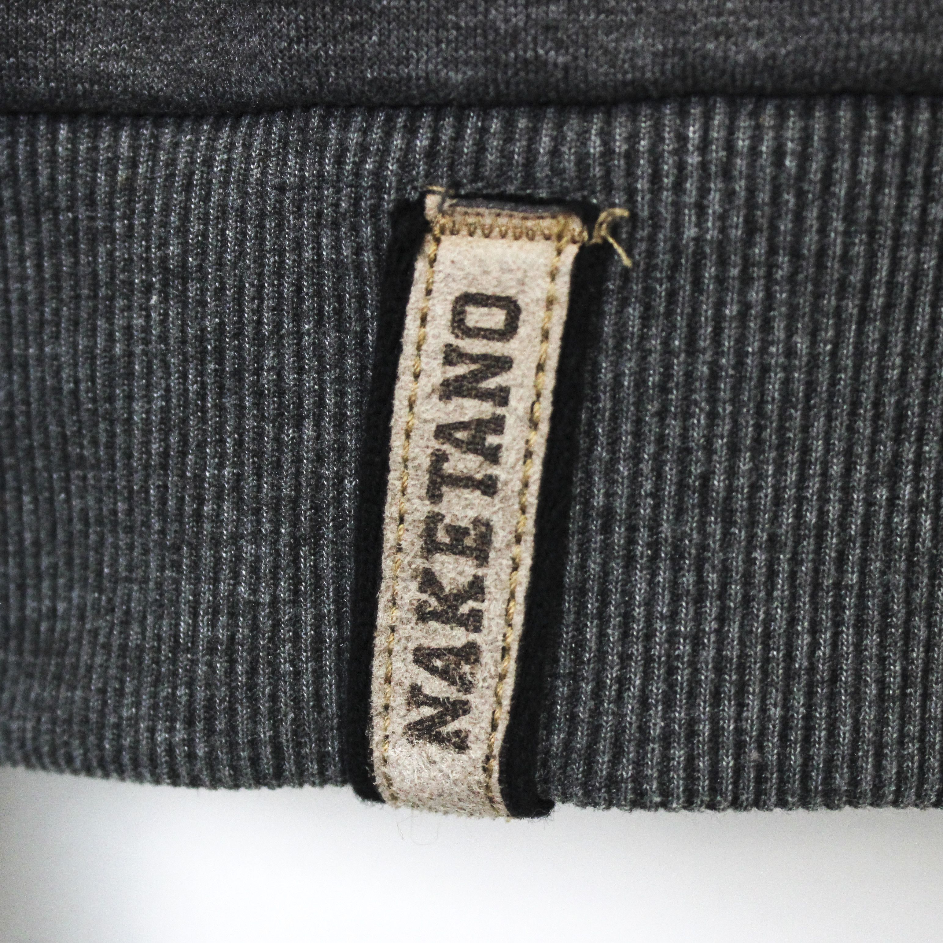 Naketano Pullover Hoodie Jumper Sweatshirt Sweater Grey Cotton Top Size XS / US 0-2 / IT 36-38 - 4 Thumbnail