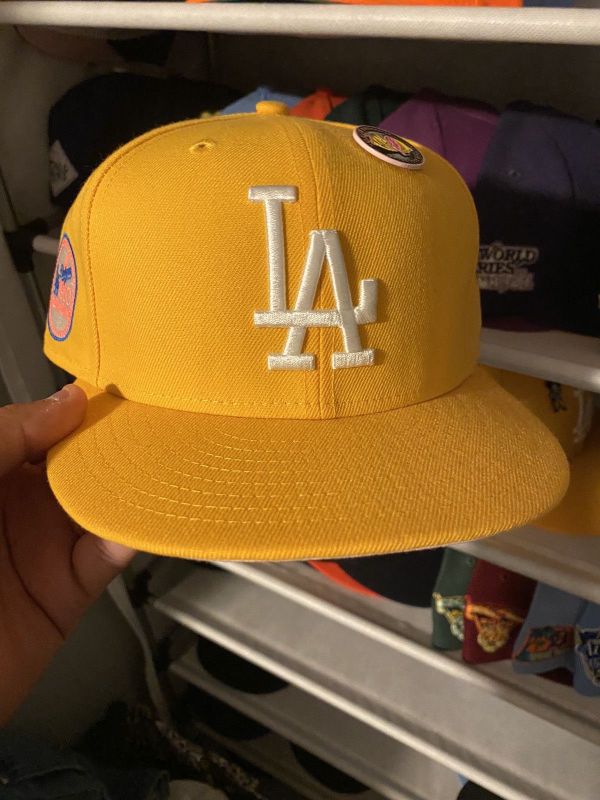 Hatclub exclusive “pink lemonade” dodgers