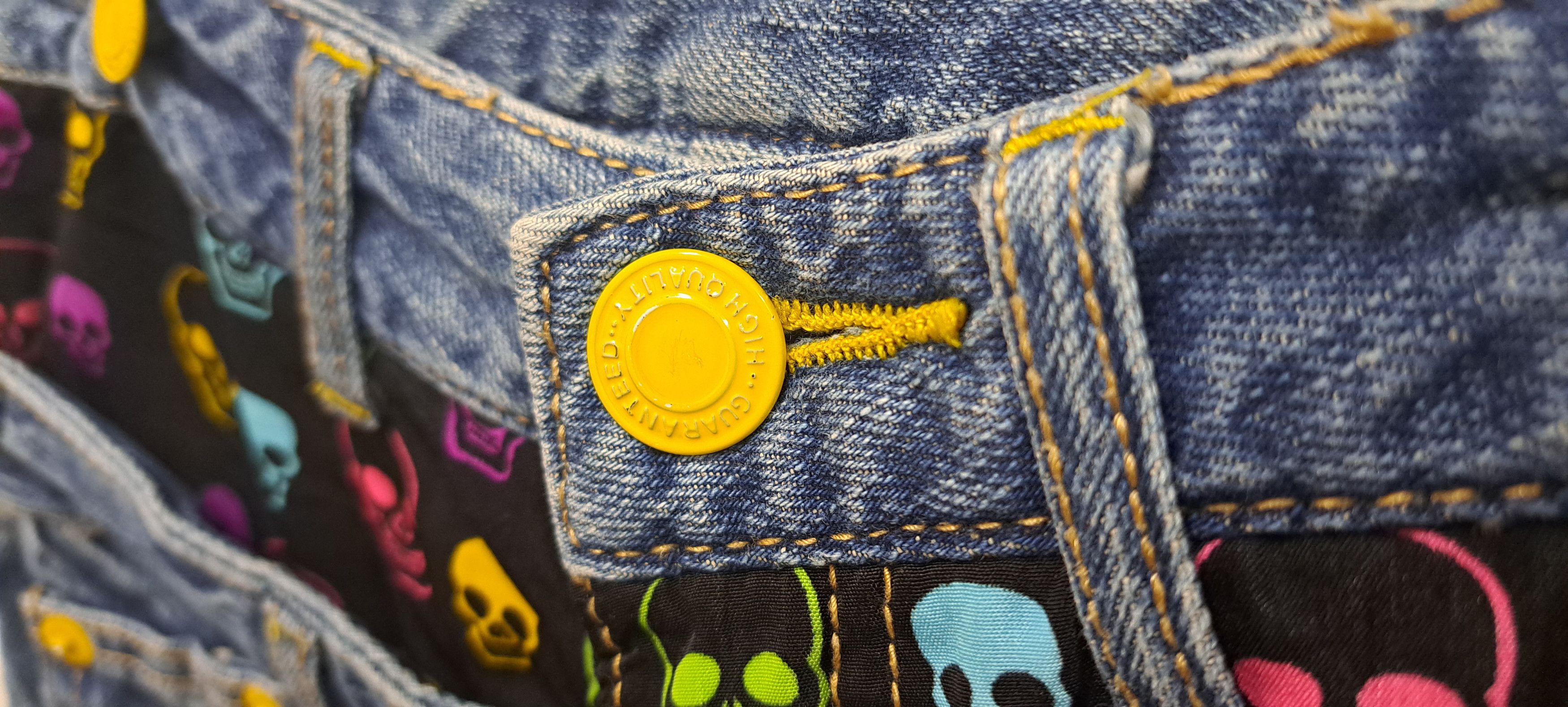 Other DOUBLE WAIST DENIM custom design Skull Size US 26 / EU 42 - 7 Thumbnail