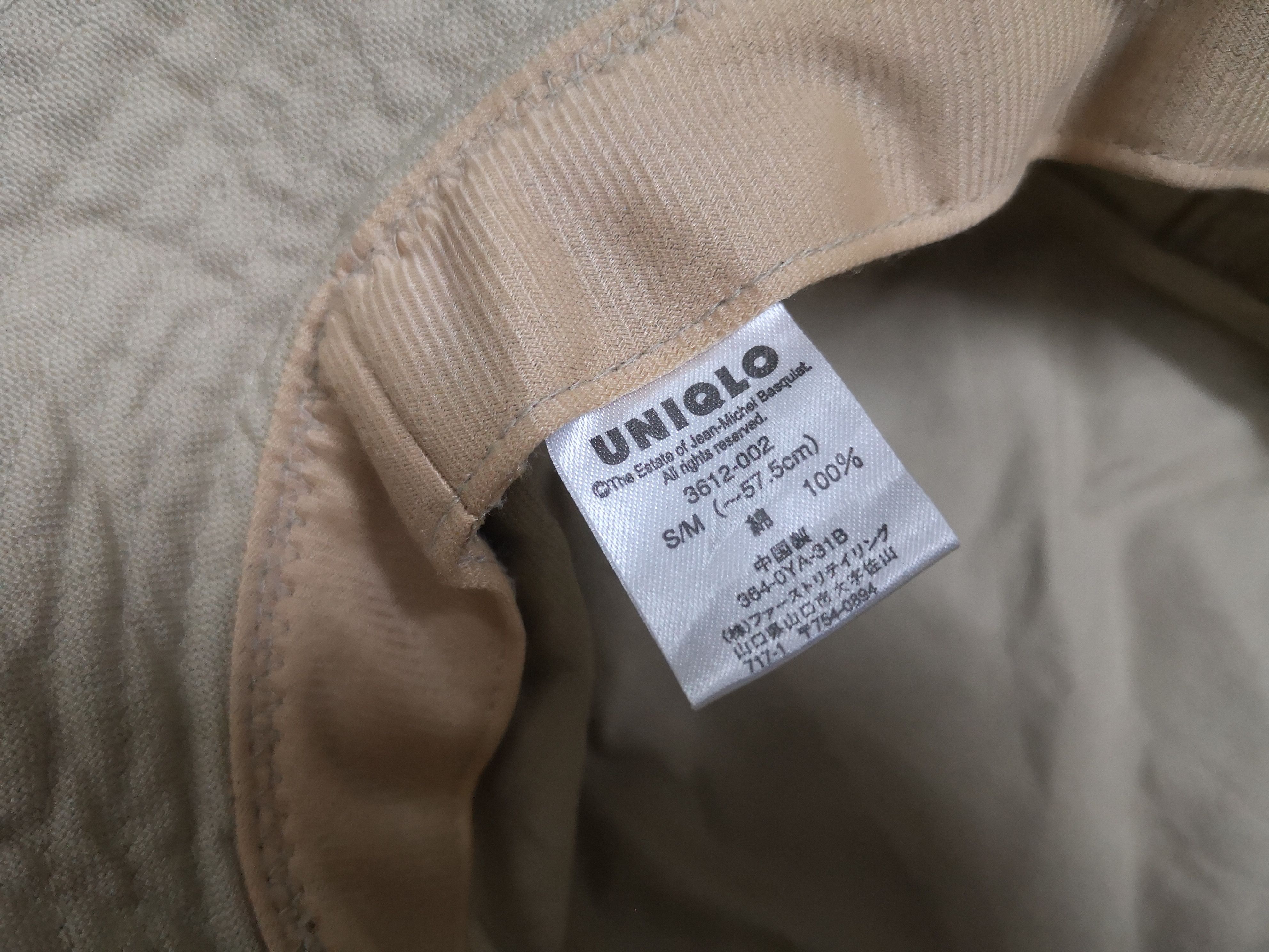 Japanese Brand × Jean-Michel Basquiat × Uniqlo VINTAGE JEAN MICHEL BASQUIAT X UNIQLO BUCKET HAT Size ONE SIZE - 8 Thumbnail