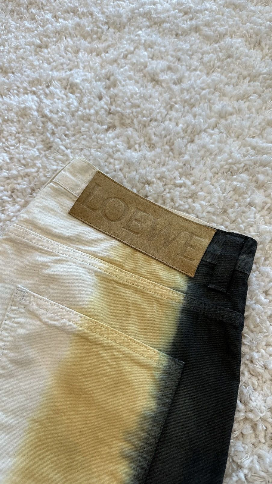 Loewe LOEWE Block-Color Tie Dye Jeans Size US 32 / EU 48 - 6 Thumbnail