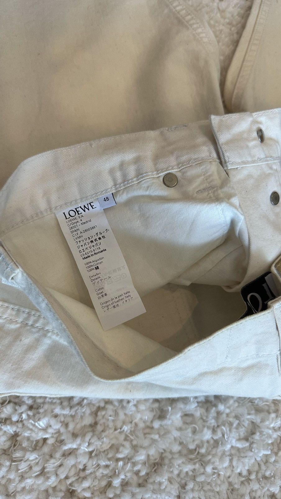 Loewe LOEWE Block-Color Tie Dye Jeans Size US 32 / EU 48 - 7 Thumbnail