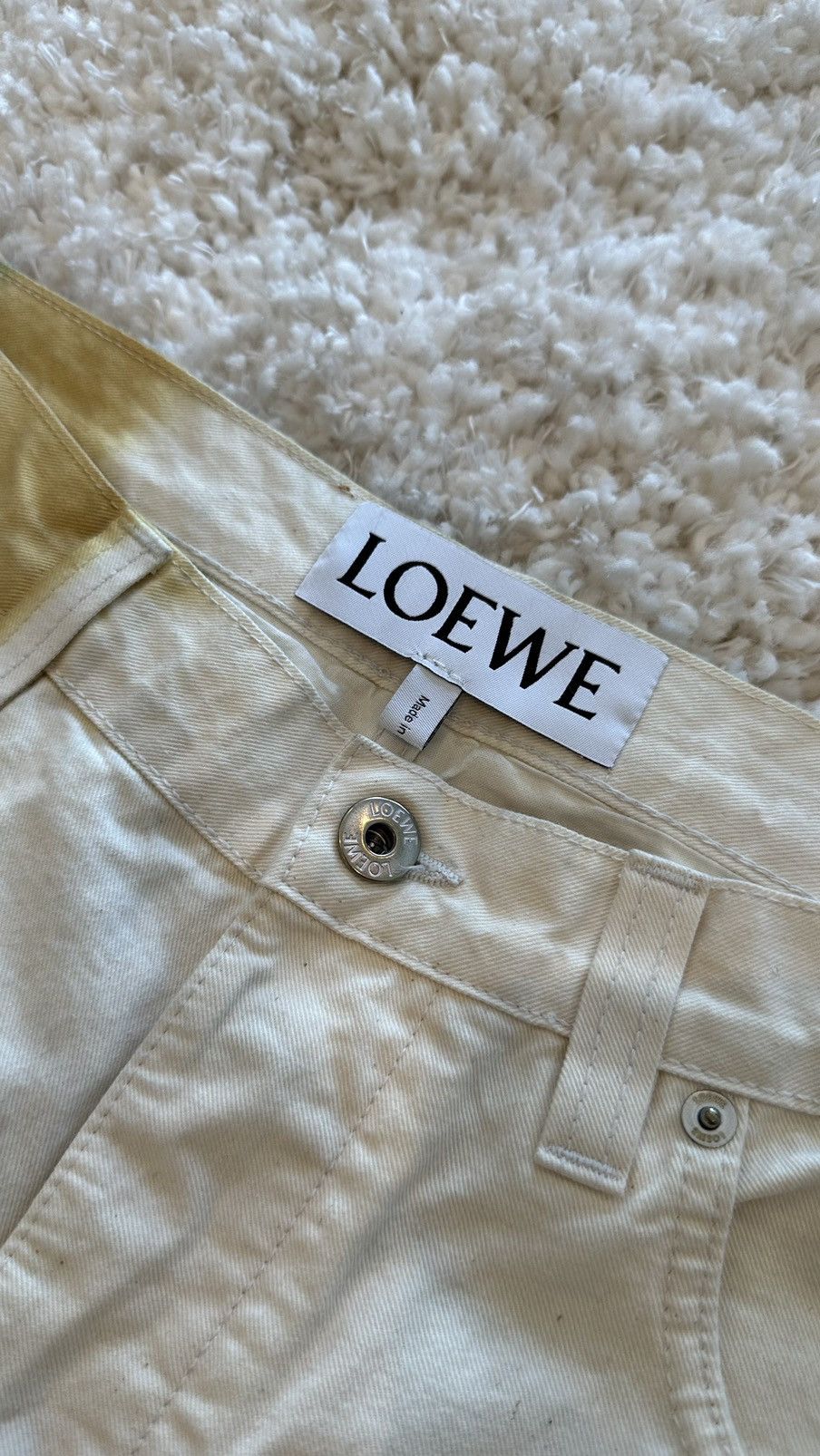 Loewe LOEWE Block-Color Tie Dye Jeans Size US 32 / EU 48 - 4 Thumbnail