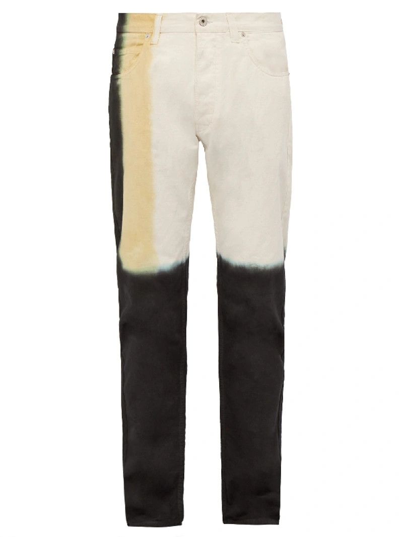 Loewe LOEWE Block-Color Tie Dye Jeans Size US 32 / EU 48 - 2 Thumbnail