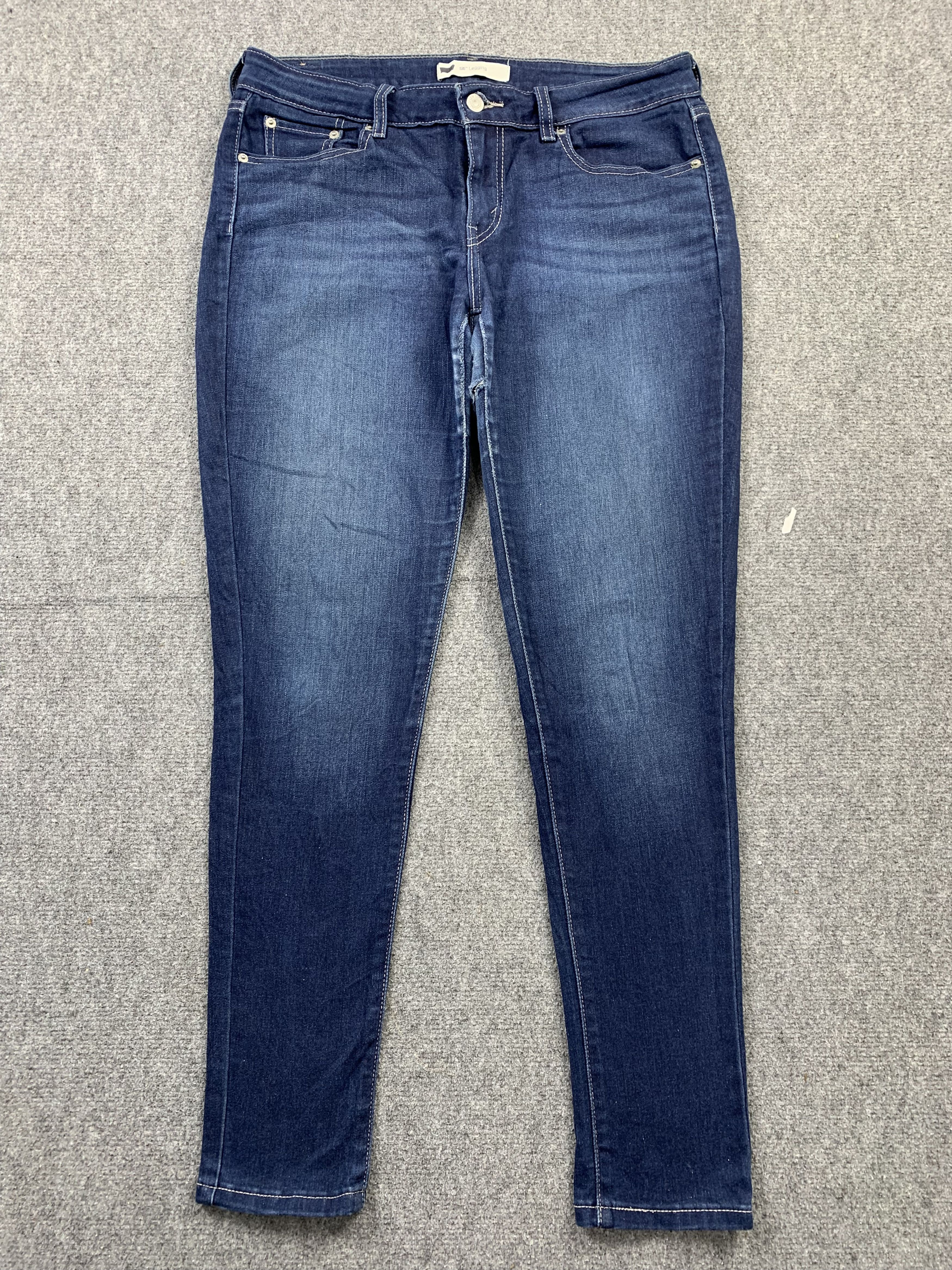 Vintage Levis 535 Legging Blue Jeans