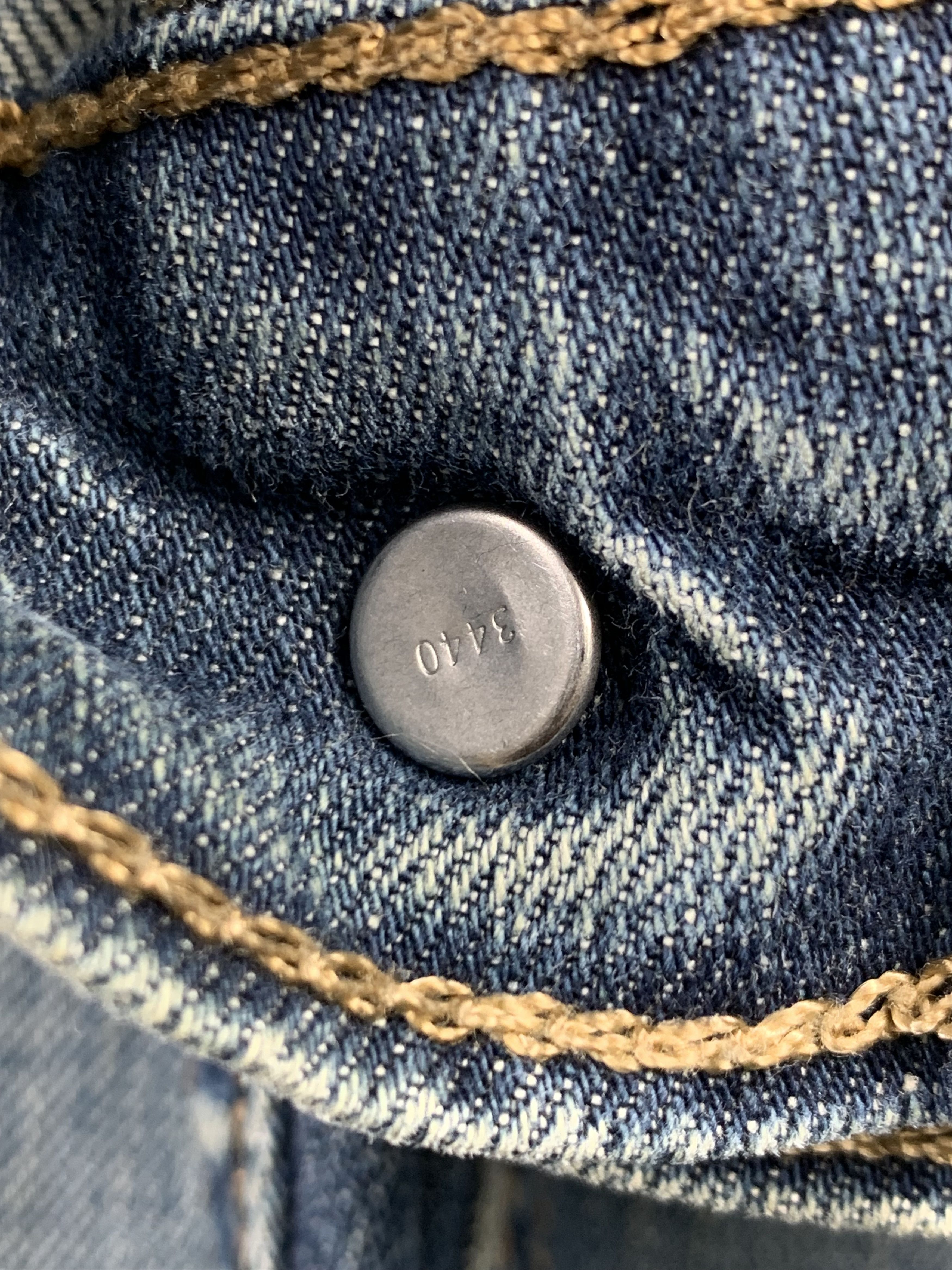 Levi's Vintage Levis 559 Faded Blue Jeans DP2191 Size US 33 - 14 Thumbnail