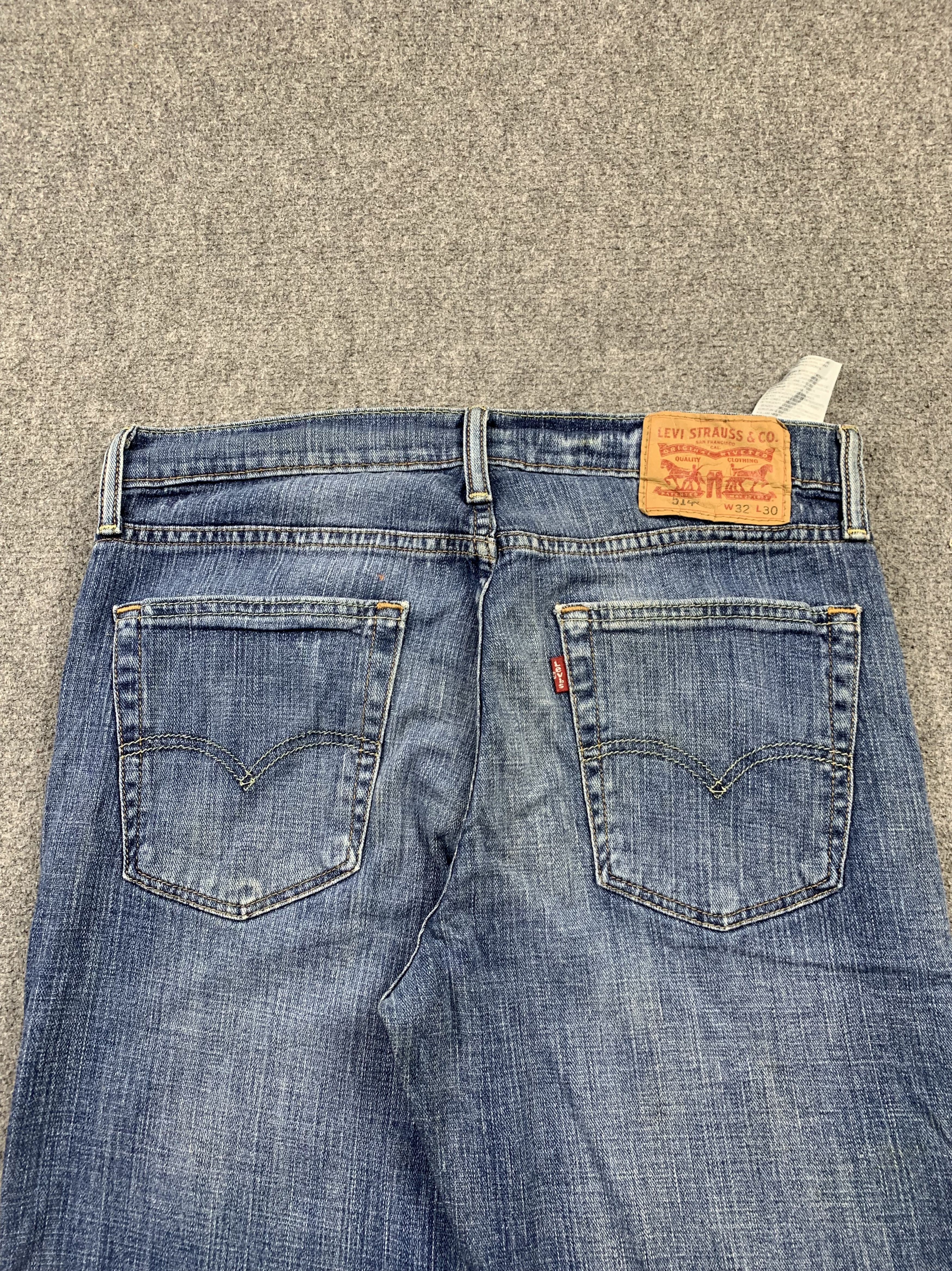 Levi's Vintage Levis 514 Faded Blue Jeans DP2192 Size US 32 / EU 48 - 4 Thumbnail