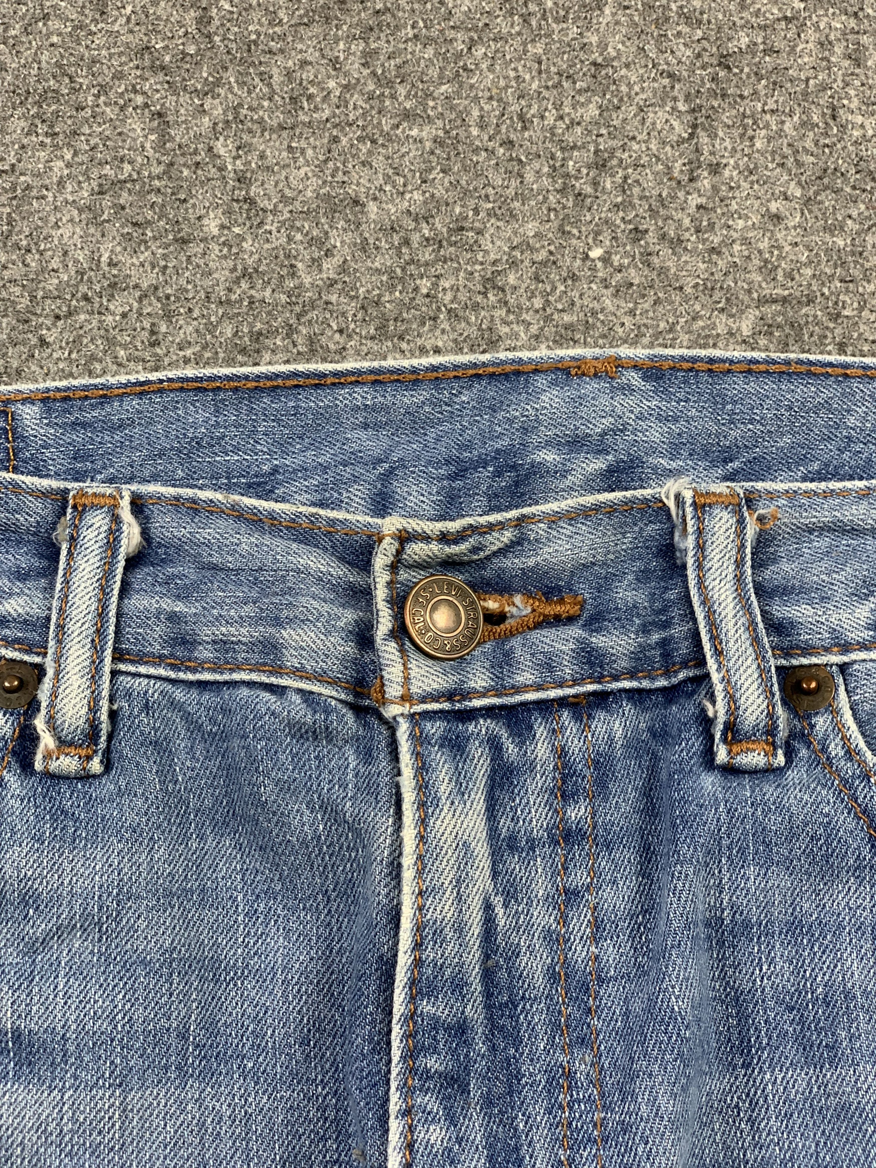 Levi's Vintage Levis 505 Faded Blue Jeans DP2194 Size US 36 / EU 52 - 7 Thumbnail