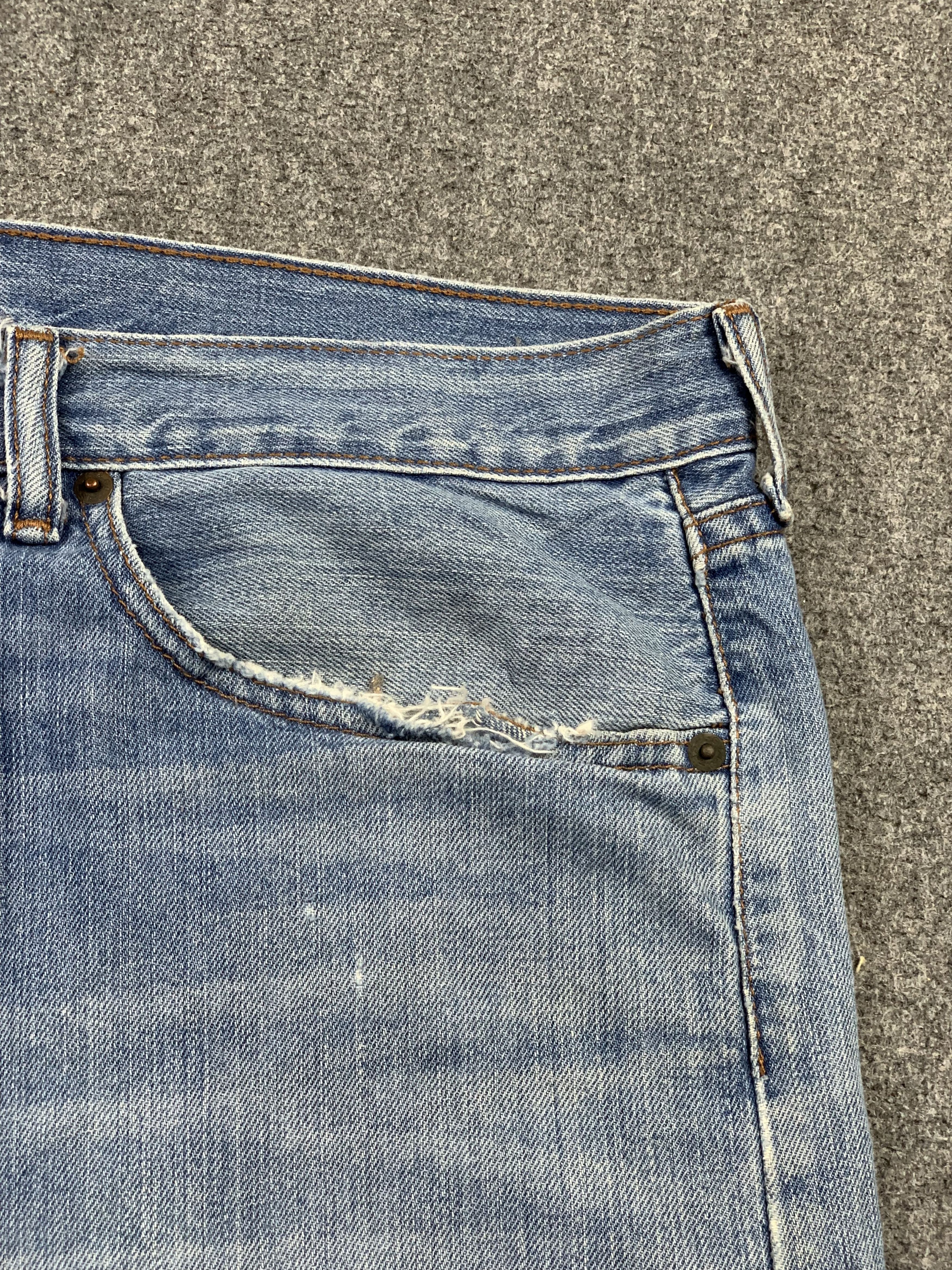 Levi's Vintage Levis 505 Faded Blue Jeans DP2194 Size US 36 / EU 52 - 8 Thumbnail