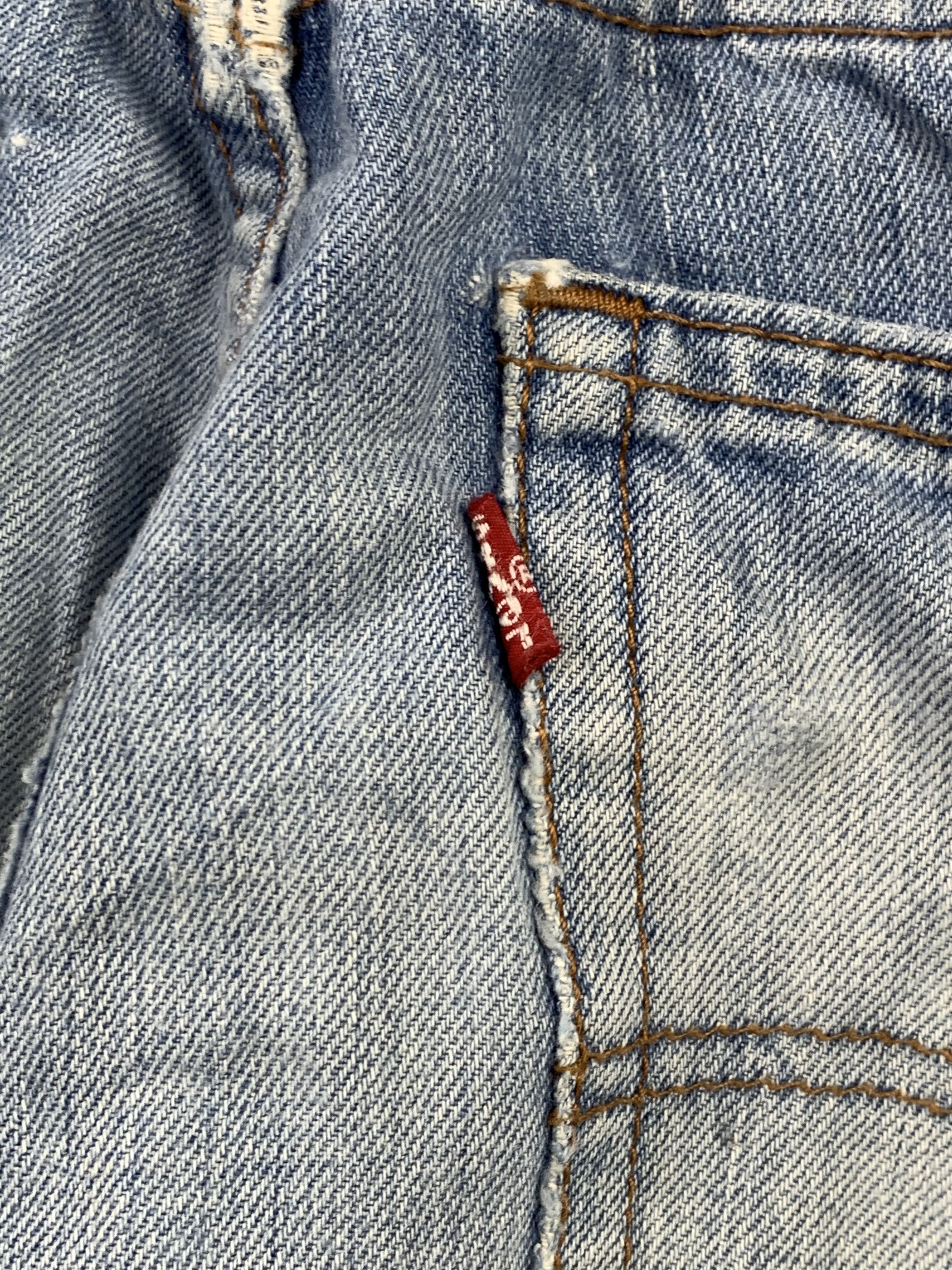 Levi's Vintage Levis 505 Faded Blue Jeans DP2194 Size US 36 / EU 52 - 6 Thumbnail