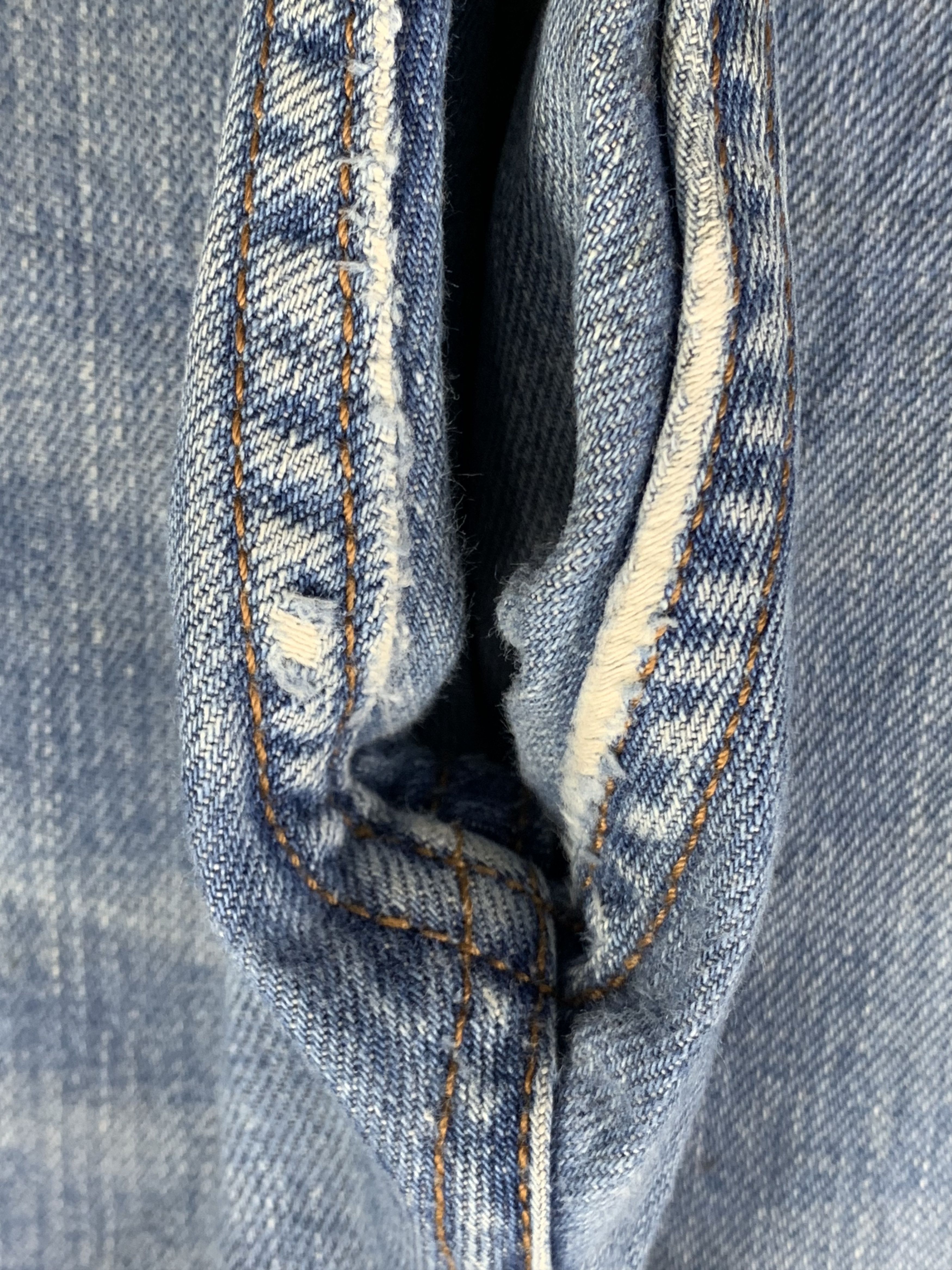 Levi's Vintage Levis 505 Faded Blue Jeans DP2194 Size US 36 / EU 52 - 13 Thumbnail