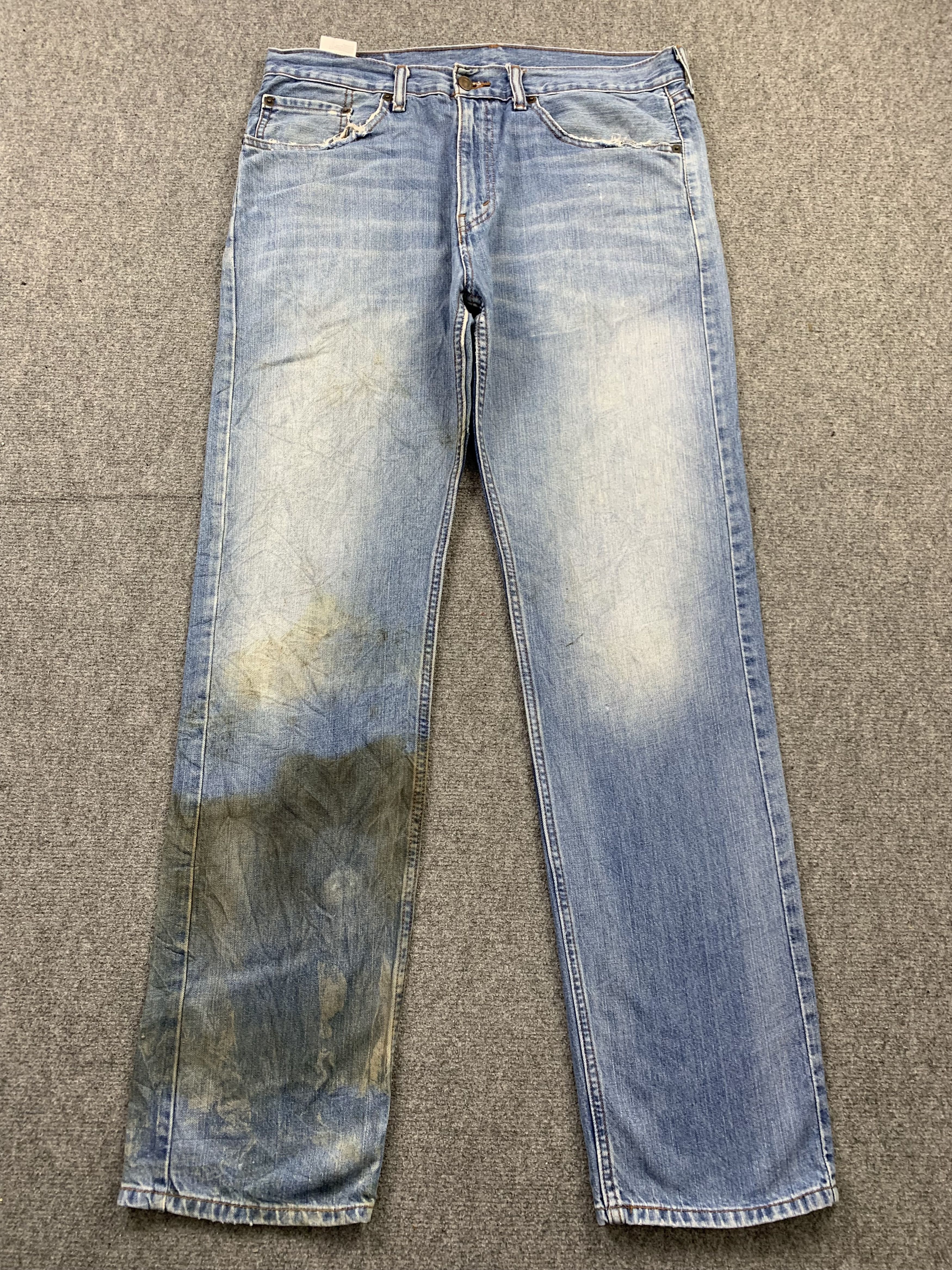 Levi's Vintage Levis 505 Faded Blue Jeans DP2194 Size US 36 / EU 52 - 1 Thumbnail