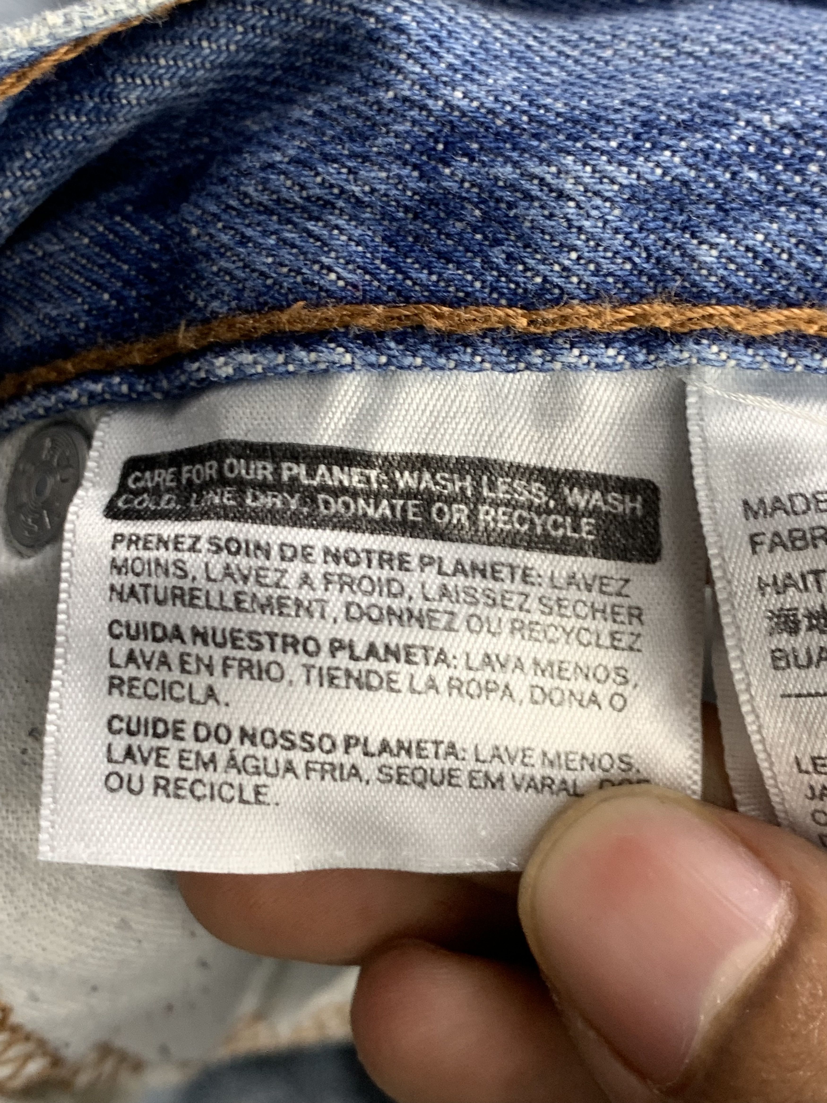 Levi's Vintage Levis 505 Faded Blue Jeans DP2194 Size US 36 / EU 52 - 16 Thumbnail