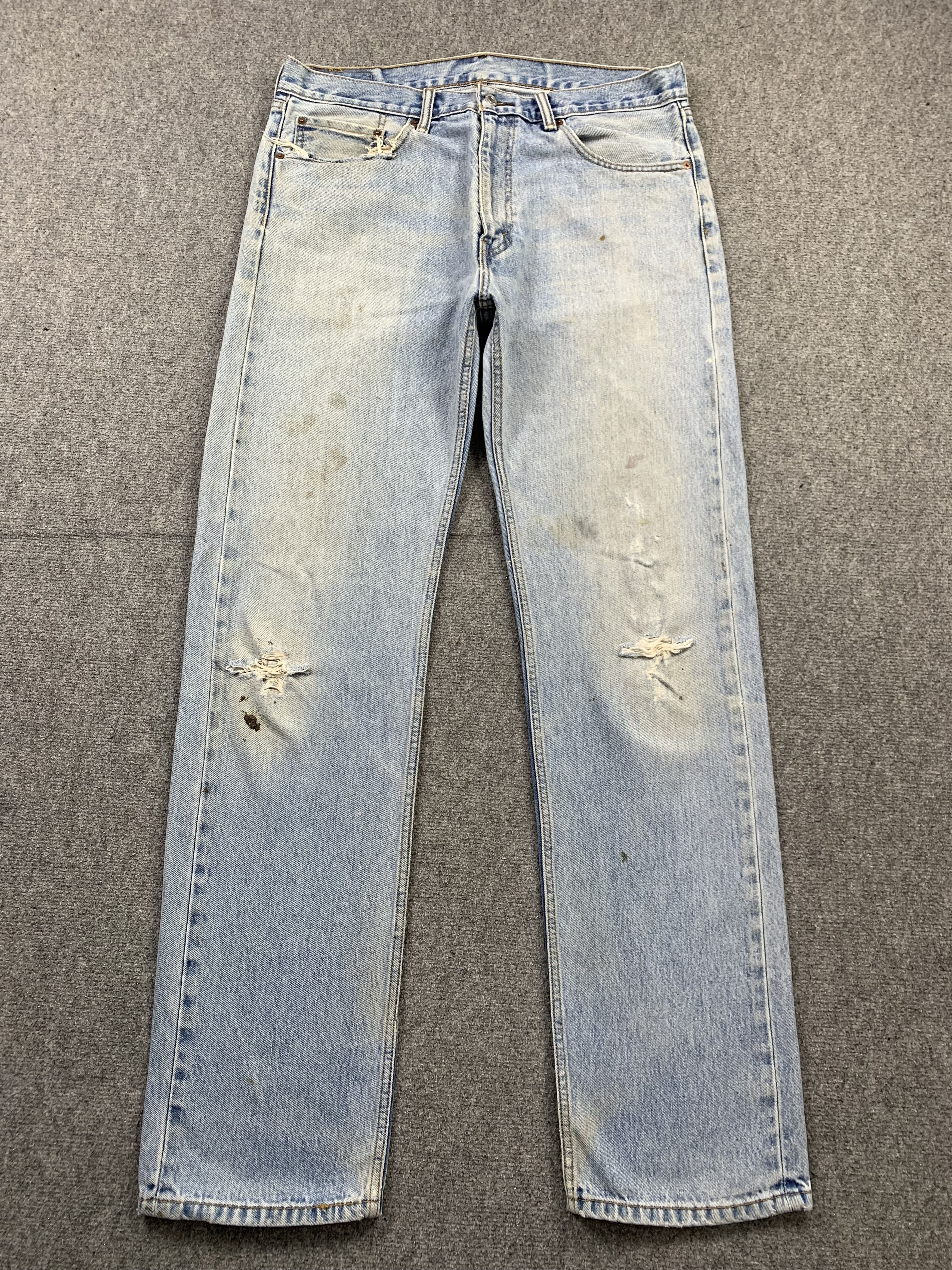 Vintage Levis 505 Light Wash Jeans DP2195