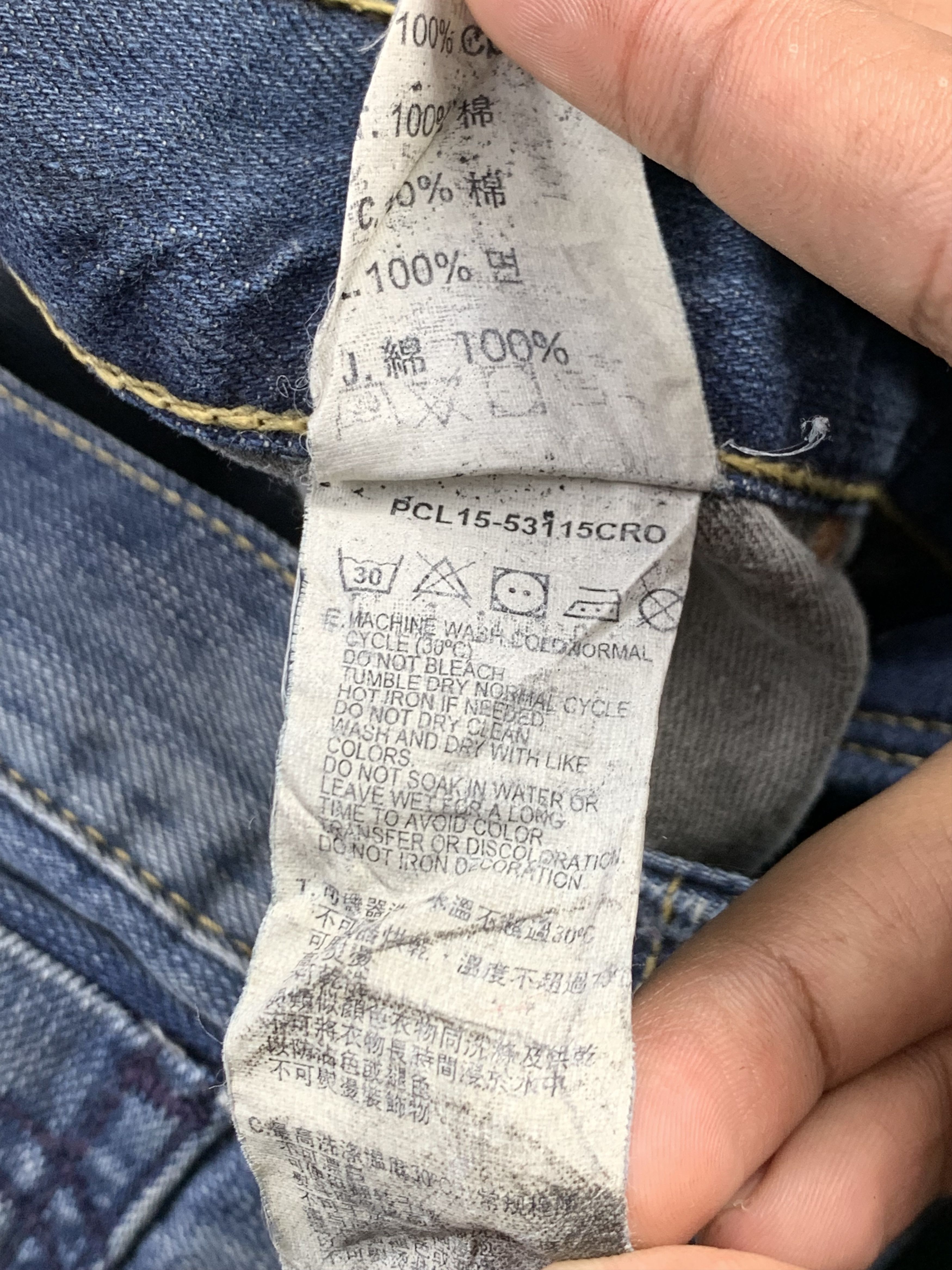 Levi's Vintage Levis 604 Faded Blue Jeans DP2196 Size US 32 / EU 48 - 9 Thumbnail