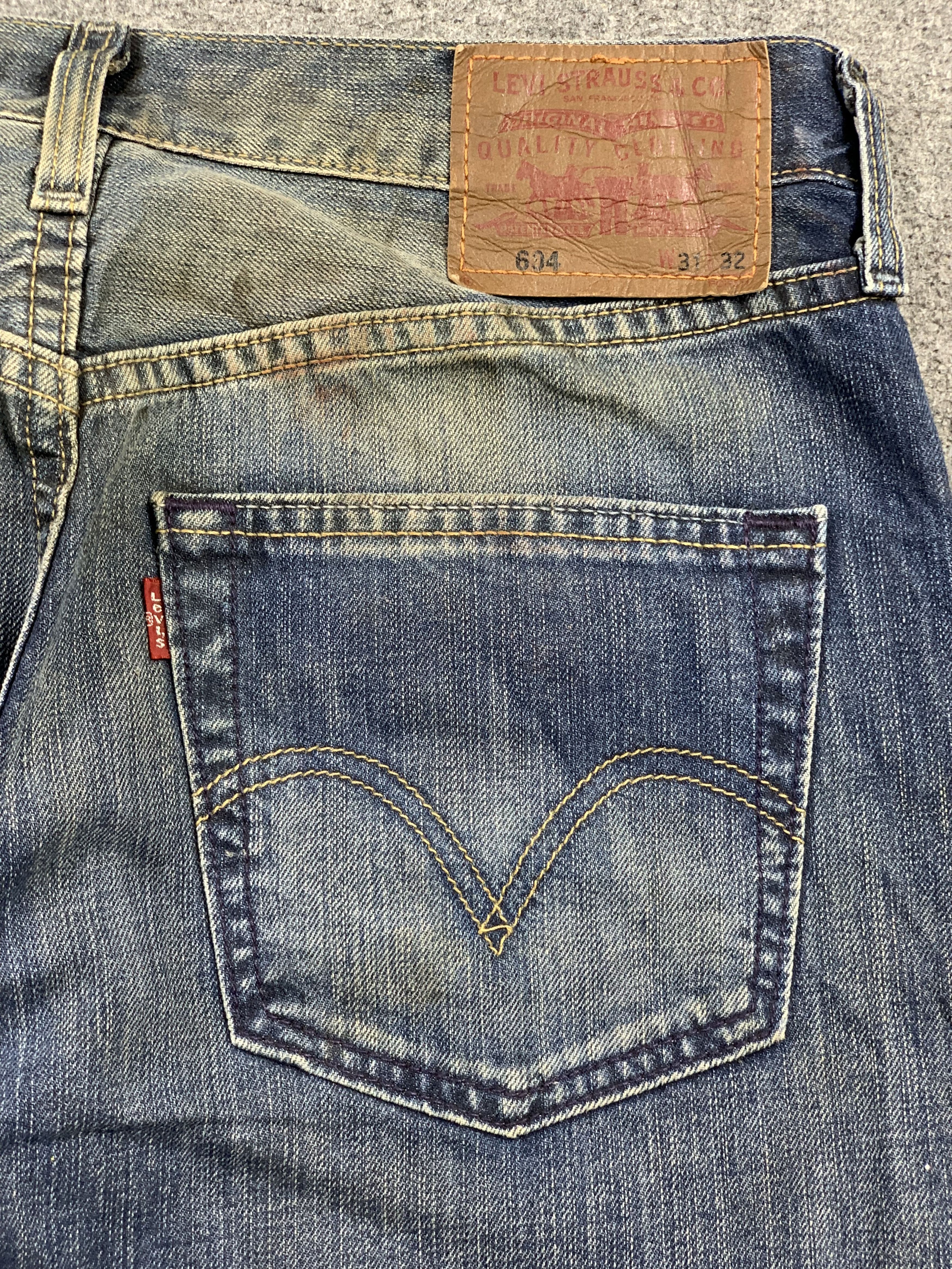 Levi's Vintage Levis 604 Faded Blue Jeans DP2196 Size US 32 / EU 48 - 18 Thumbnail