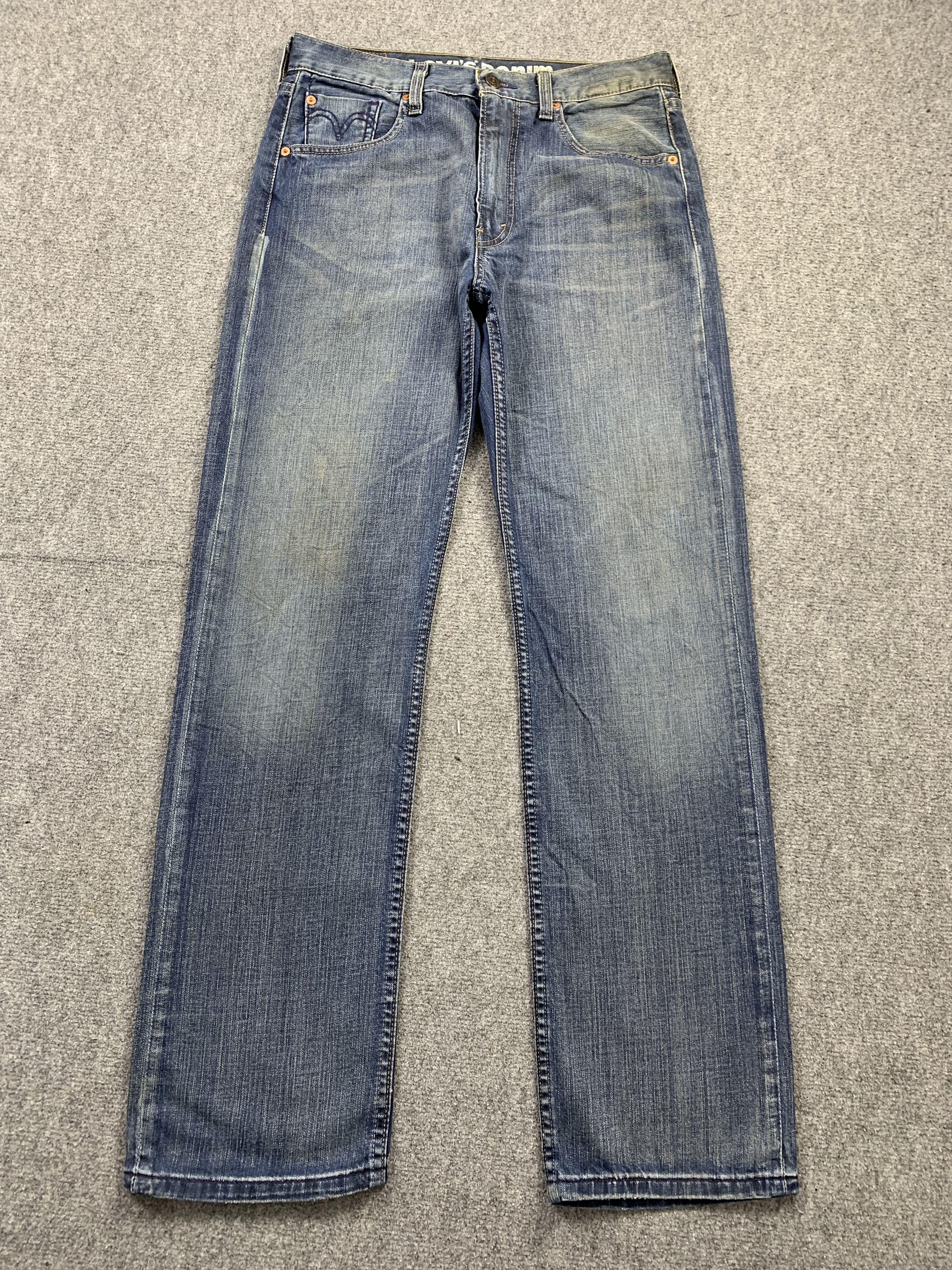 Vintage Levis 604 Faded Blue Jeans DP2196
