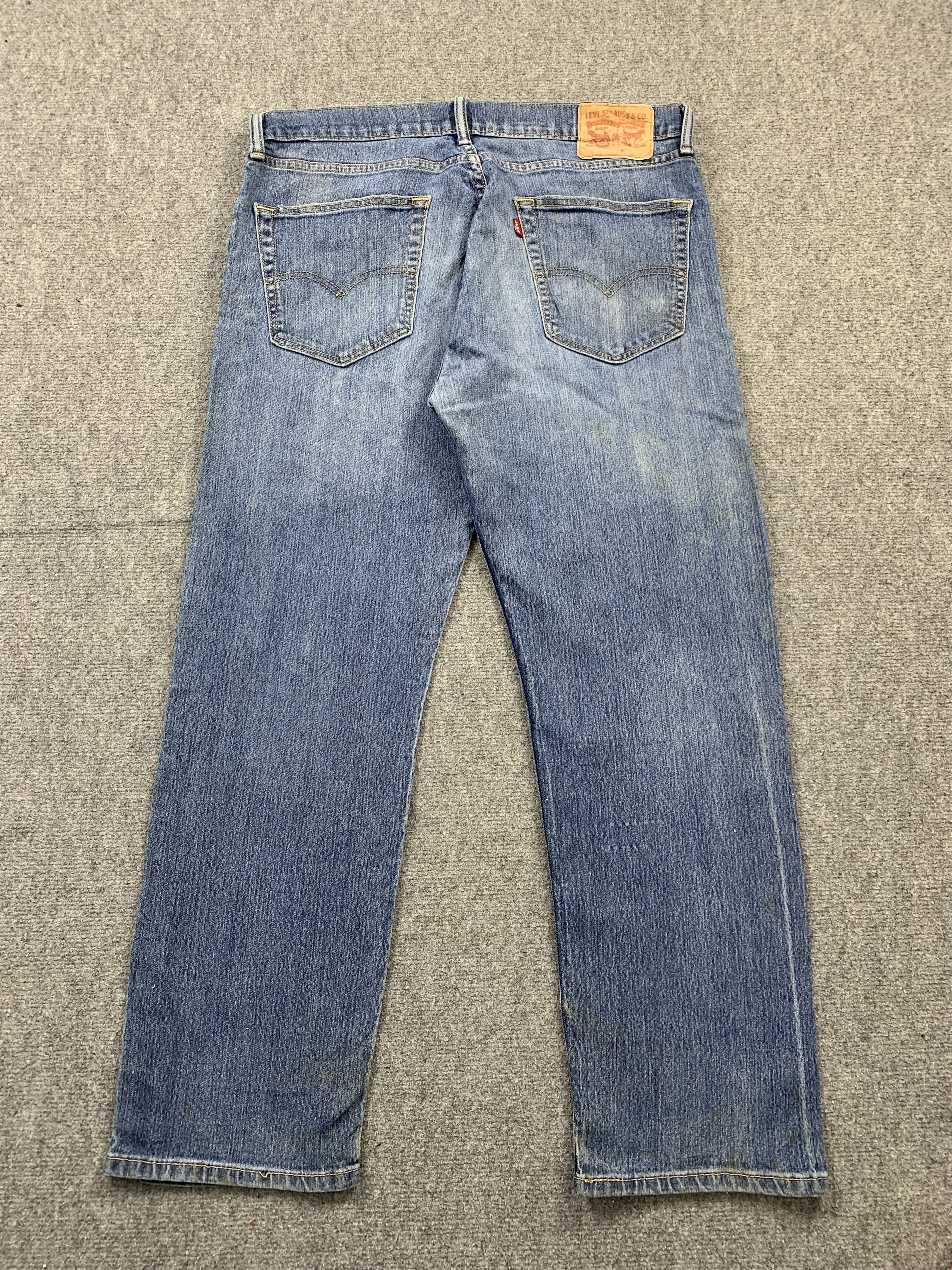 Levi's Vintage Levis 505 Faded Blue Jeans DP2198 Size US 36 / EU 52 - 3 Thumbnail
