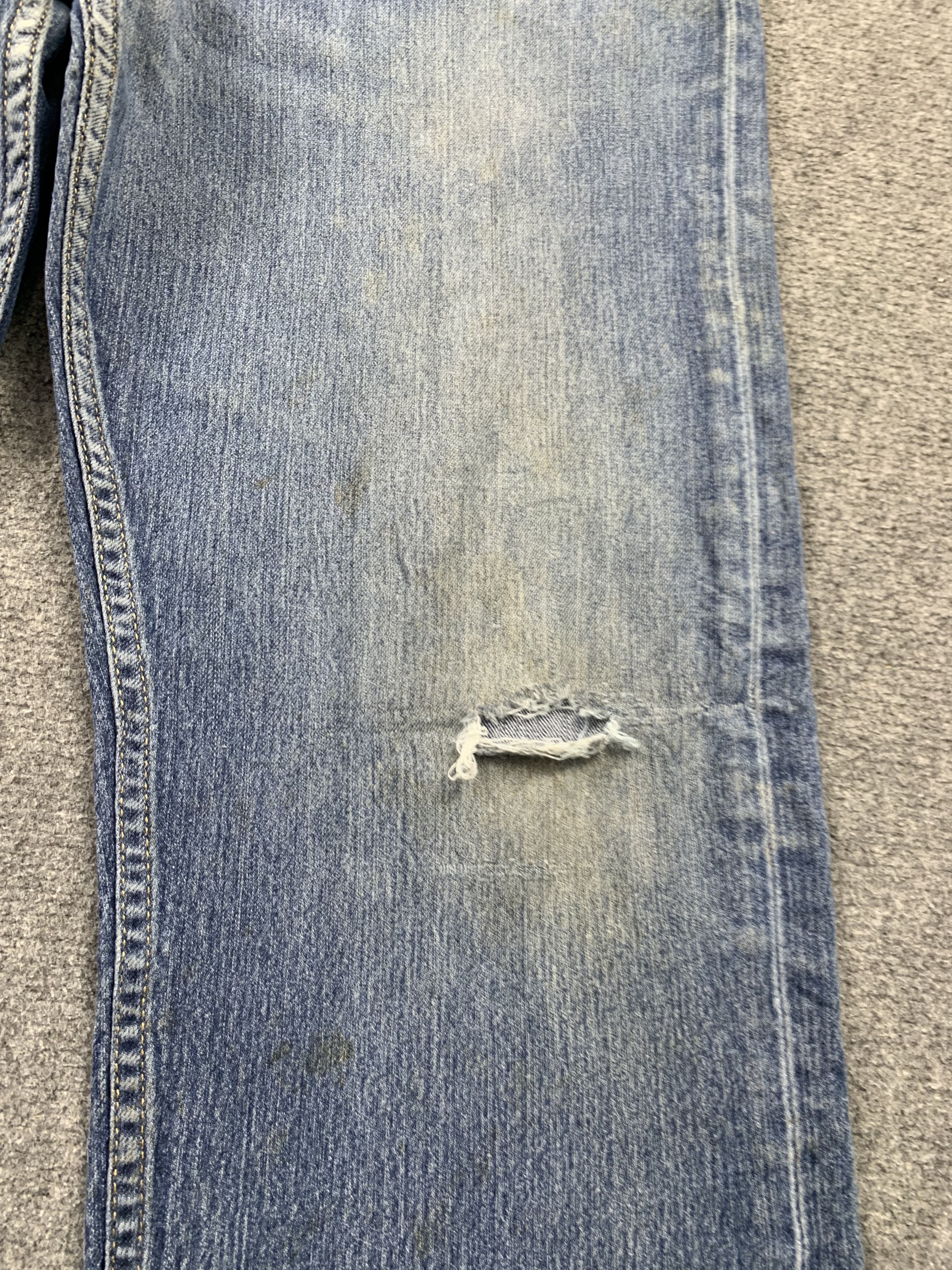 Levi's Vintage Levis 505 Faded Blue Jeans DP2198 Size US 36 / EU 52 - 9 Thumbnail