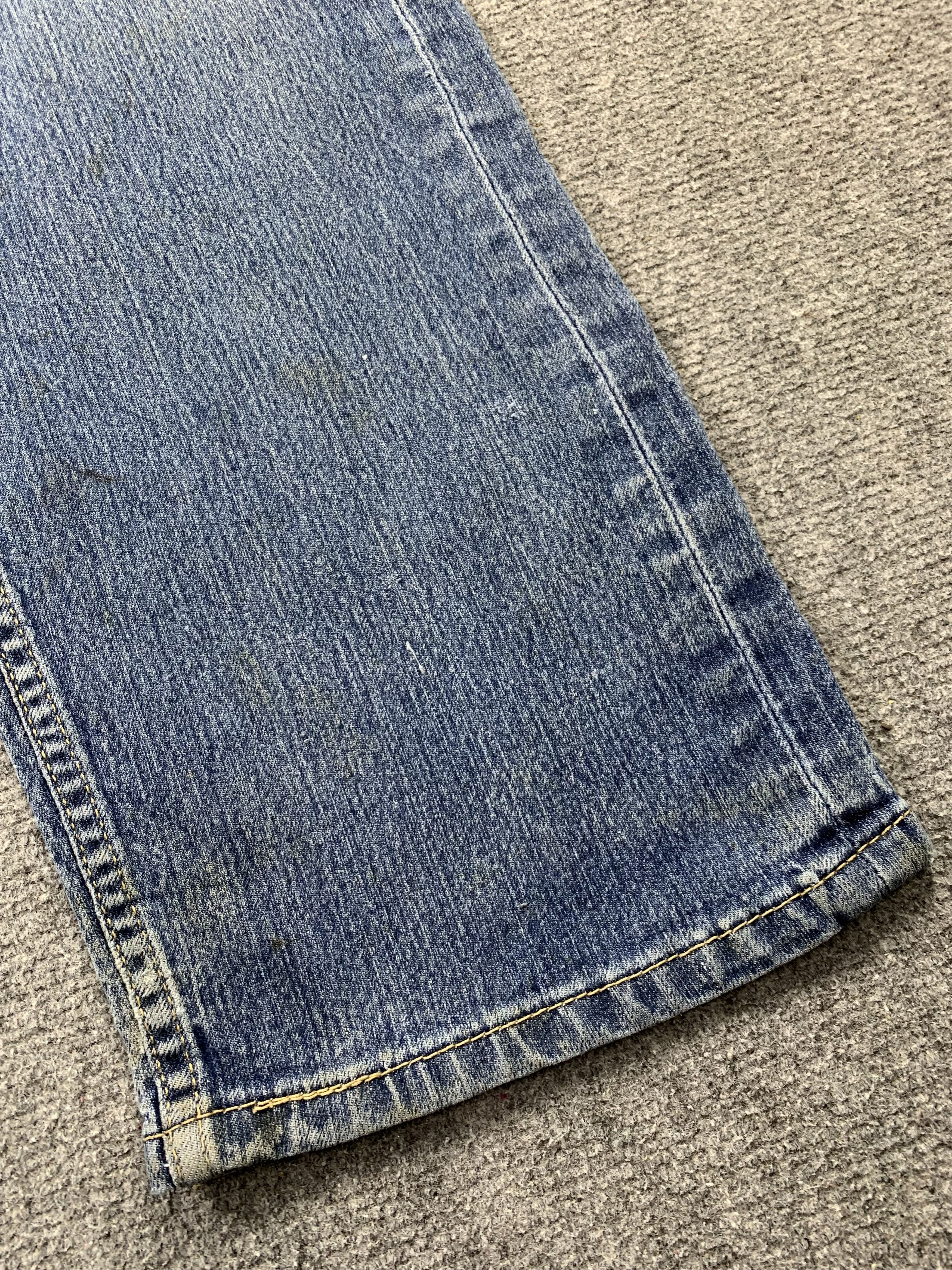 Levi's Vintage Levis 505 Faded Blue Jeans DP2198 Size US 36 / EU 52 - 11 Thumbnail