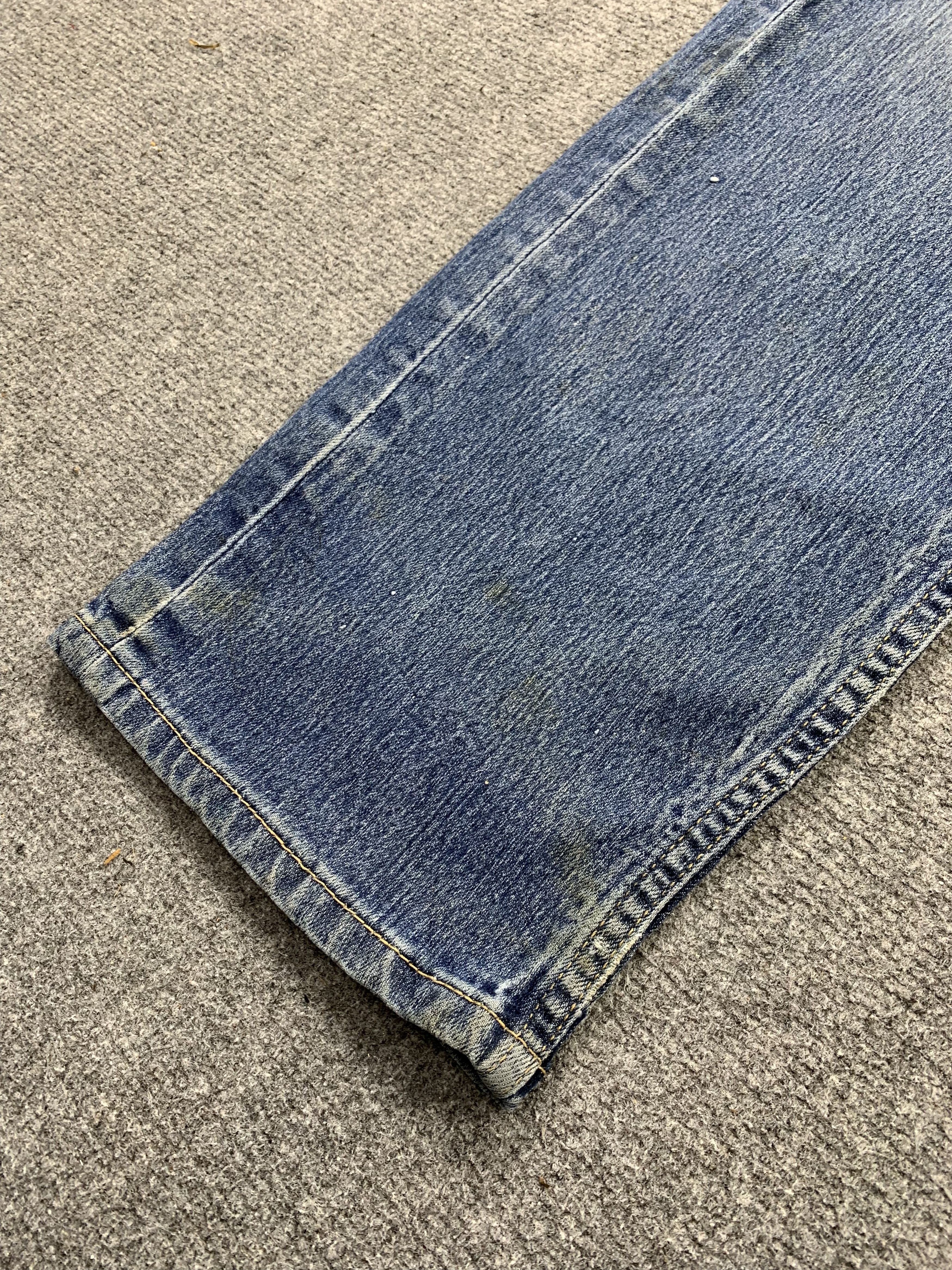 Levi's Vintage Levis 505 Faded Blue Jeans DP2198 Size US 36 / EU 52 - 10 Thumbnail