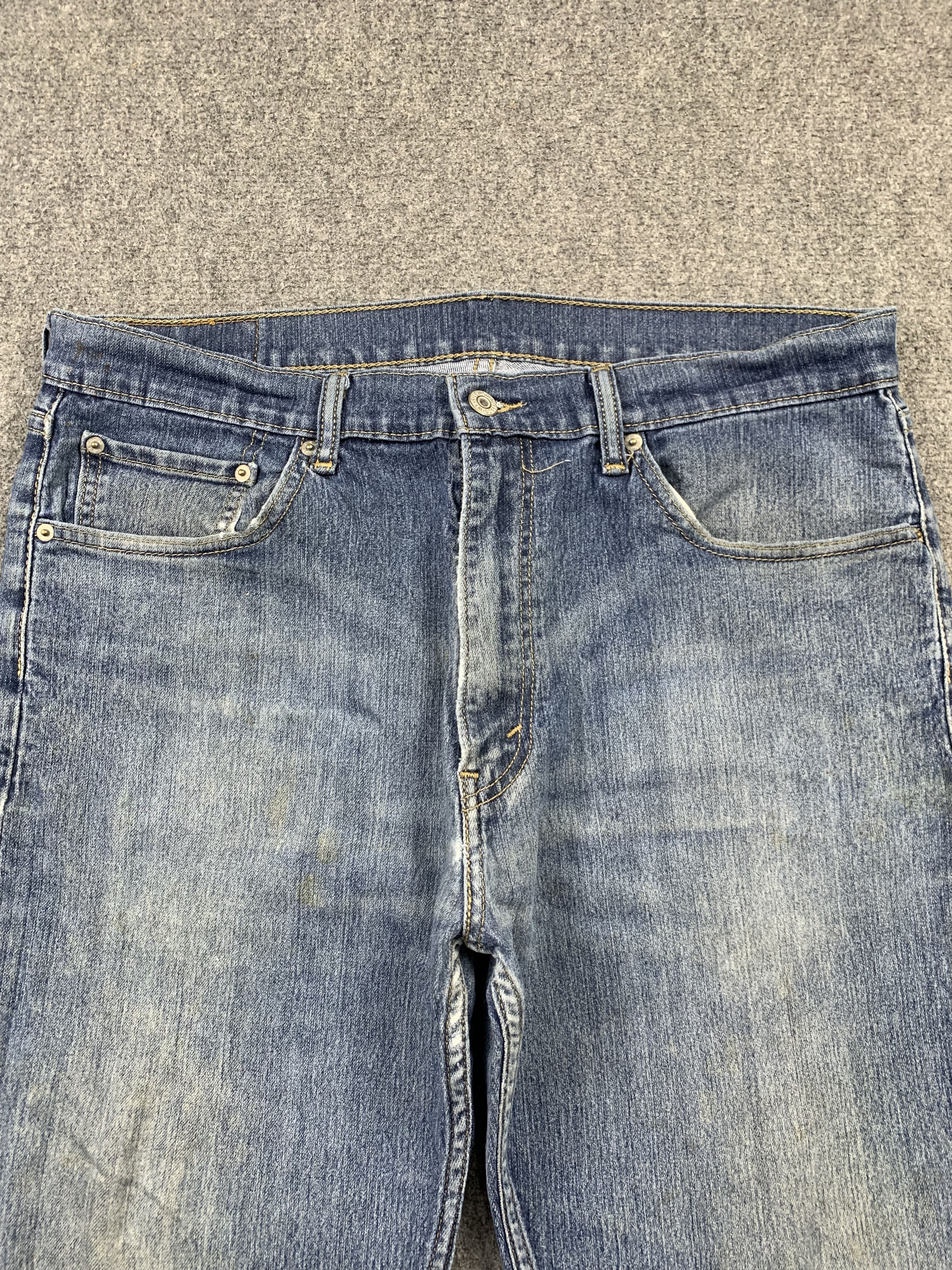 Levi's Vintage Levis 505 Faded Blue Jeans DP2198 Size US 36 / EU 52 - 2 Thumbnail