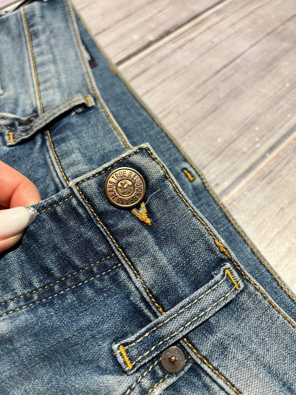 True Religion Vintage True Religion Rocco Relaxed Skinny Denim Jeans Y2K Size US 32 / EU 48 - 7 Thumbnail