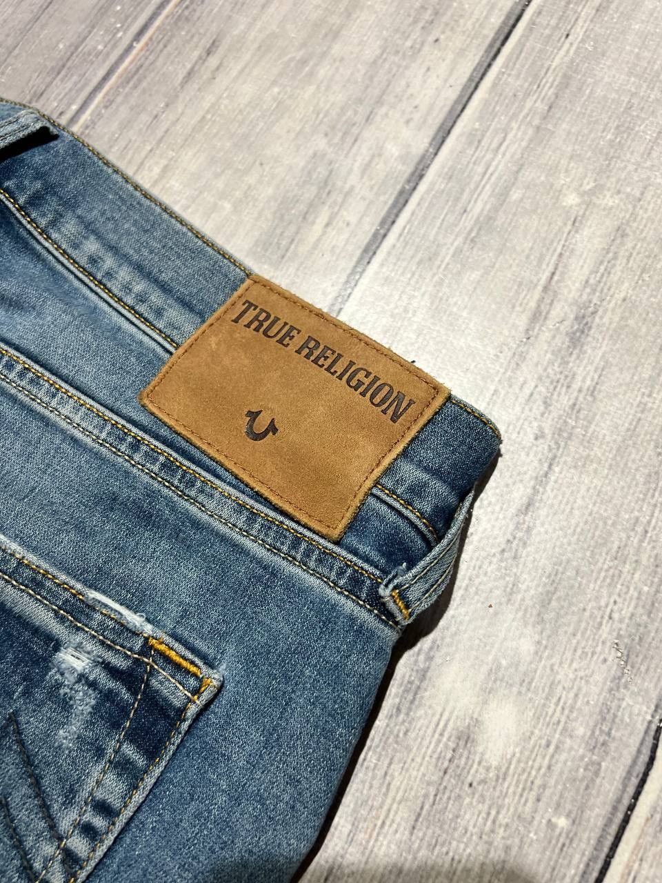True Religion Vintage True Religion Rocco Relaxed Skinny Denim Jeans Y2K Size US 32 / EU 48 - 3 Thumbnail