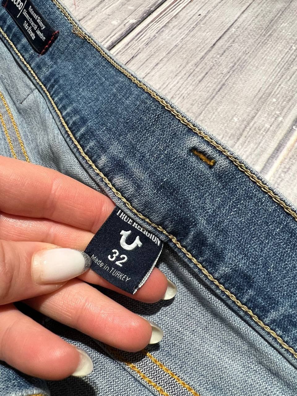 True Religion Vintage True Religion Rocco Relaxed Skinny Denim Jeans Y2K Size US 32 / EU 48 - 9 Thumbnail
