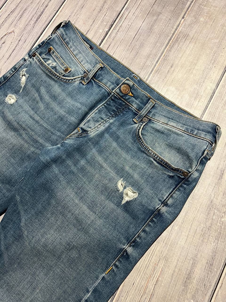 True Religion Vintage True Religion Rocco Relaxed Skinny Denim Jeans Y2K Size US 32 / EU 48 - 5 Thumbnail