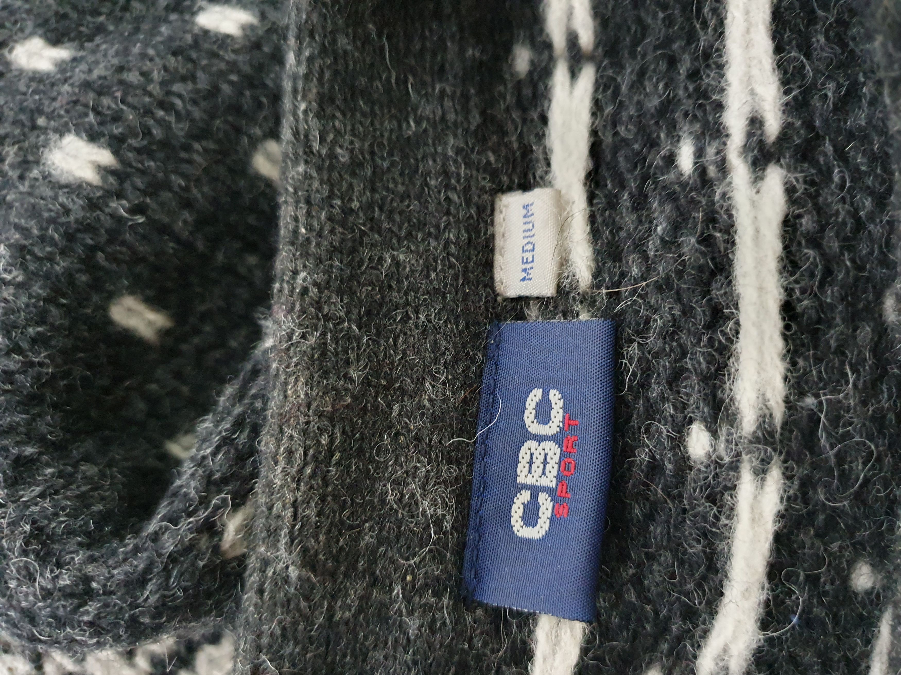 Vintage CBC Sport Nordic Geometric Aztec Sweater Wool